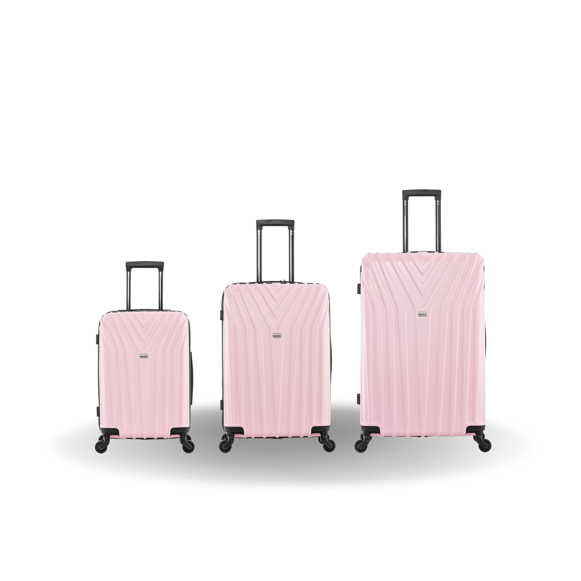 InUSA Luggage Vasty 3 Piece Set 20"/24"/28" Spinner Suitcase Collection