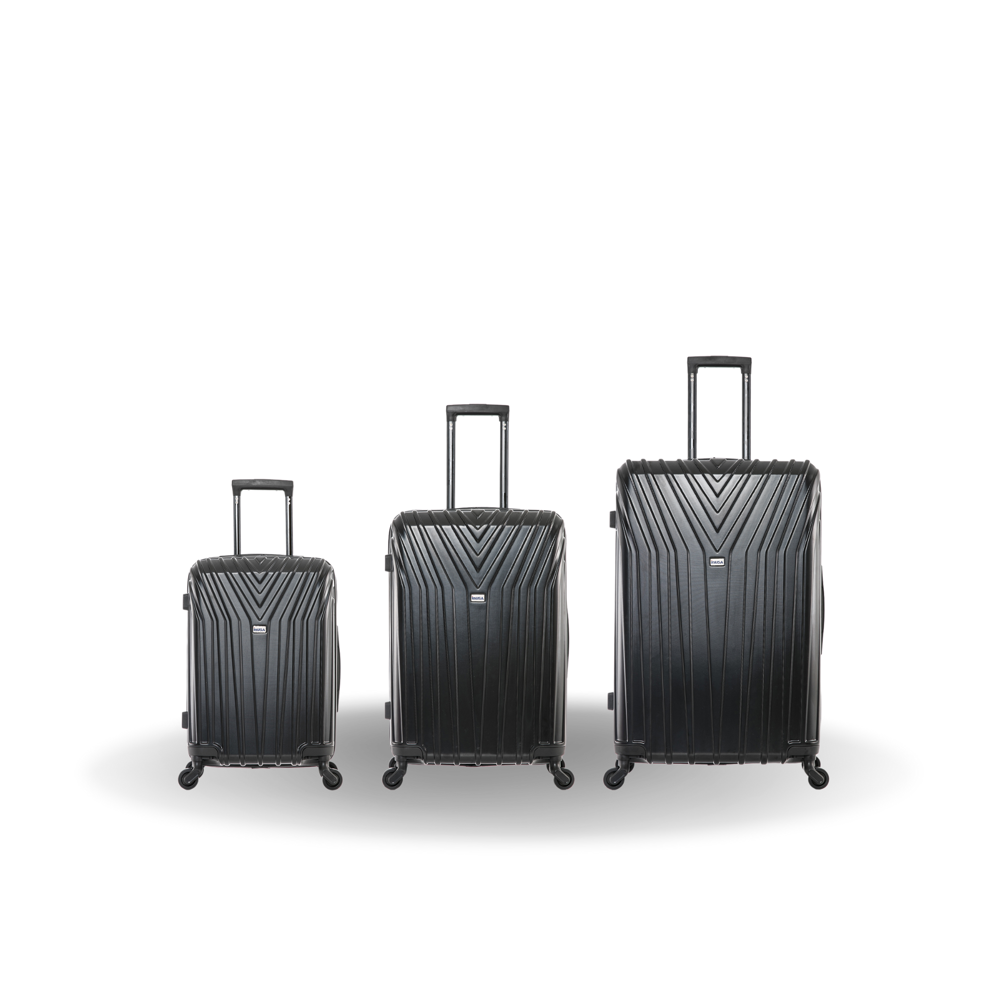 InUSA Luggage Vasty 3 Piece Set 20"/24"/28" Spinner Suitcase Collection