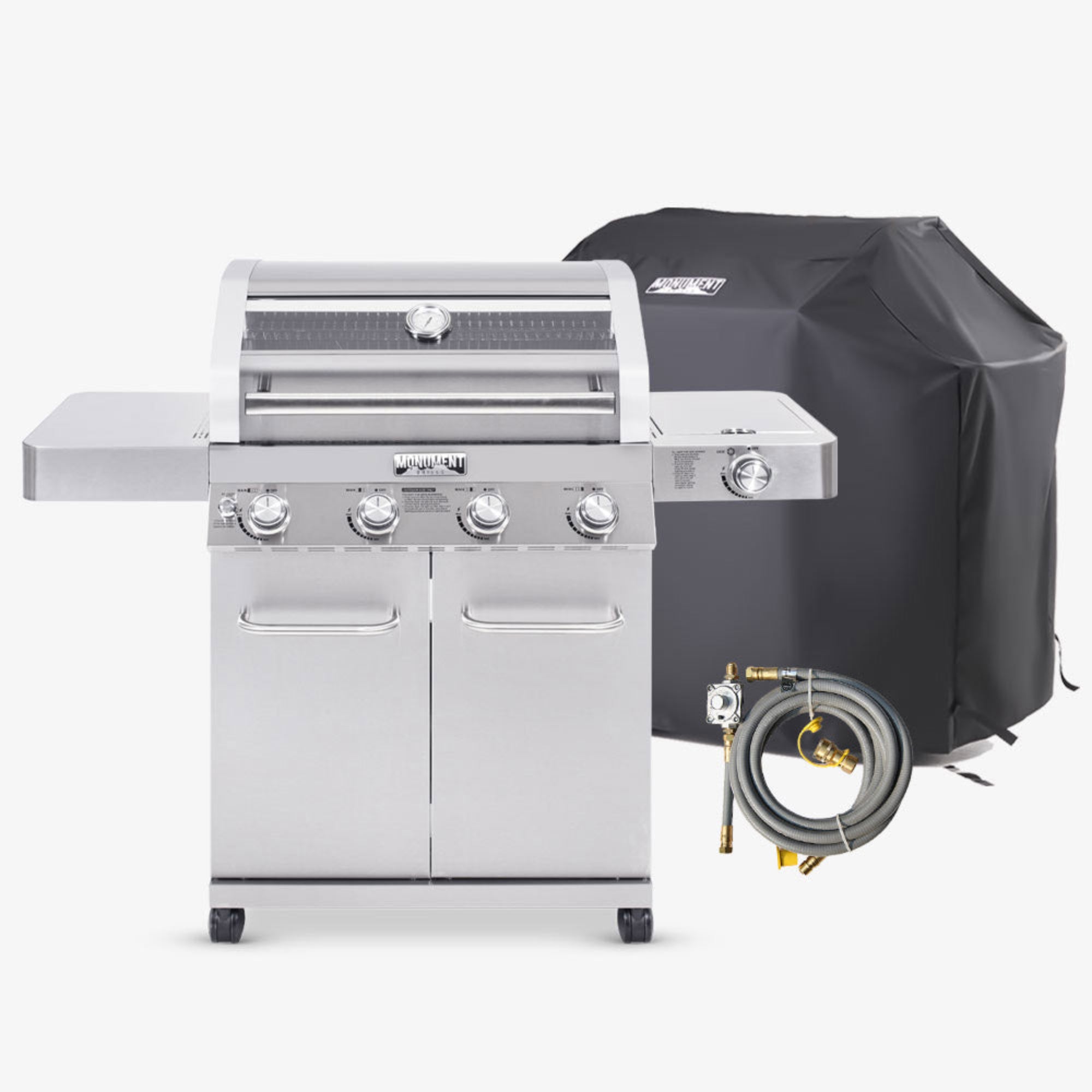 Monument Grill Stainless Natural/Propane Gas Grill