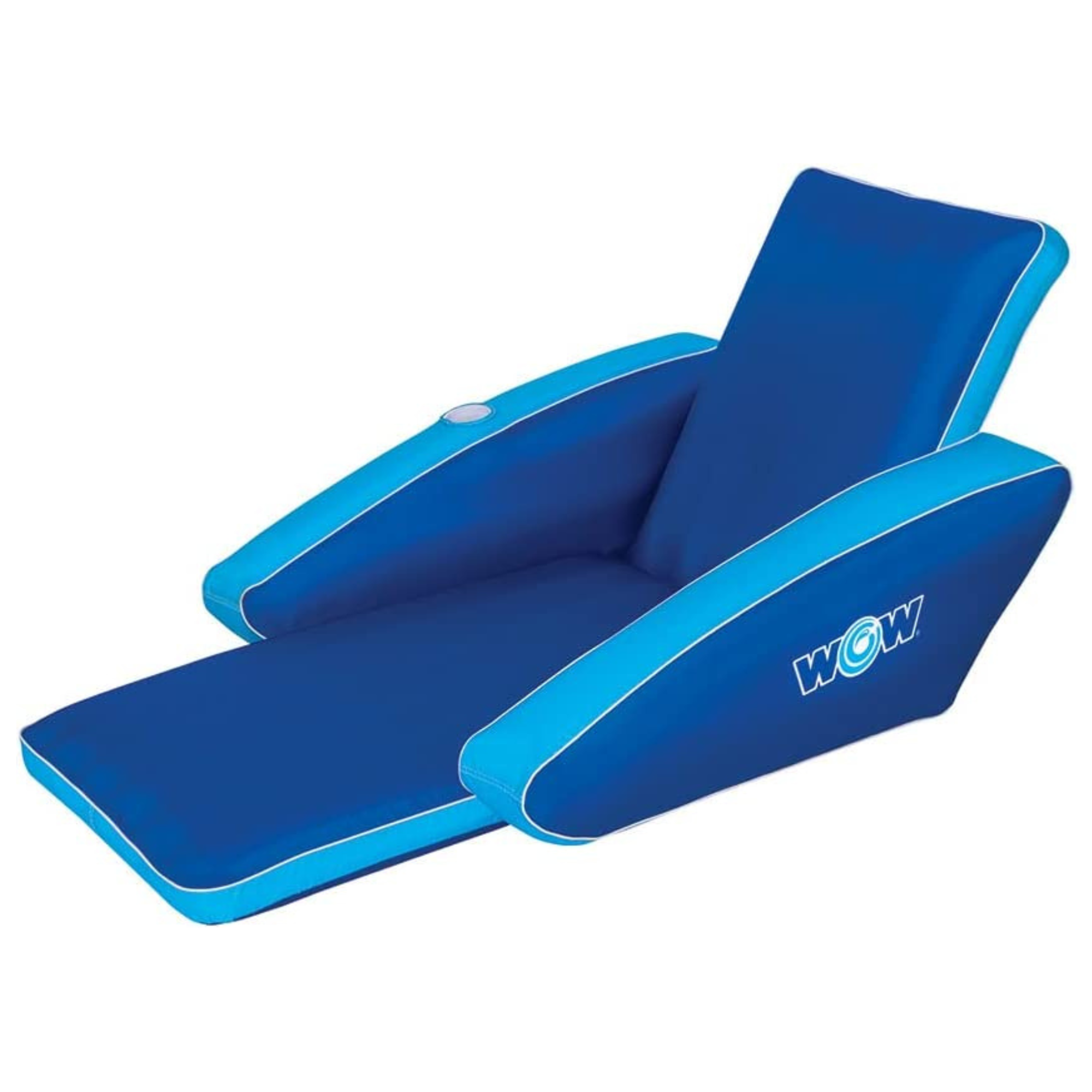 WOW Watersports Modern Lounger Pool Float with Cupholder
