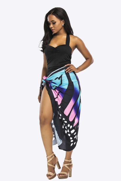 Butterfly Spaghetti Strap Cover Up - Sun of the Beach Boutique