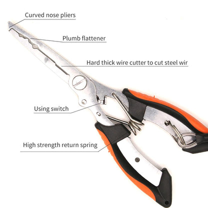 Stainless Steel Multifunctional Fishing Accessories Tool