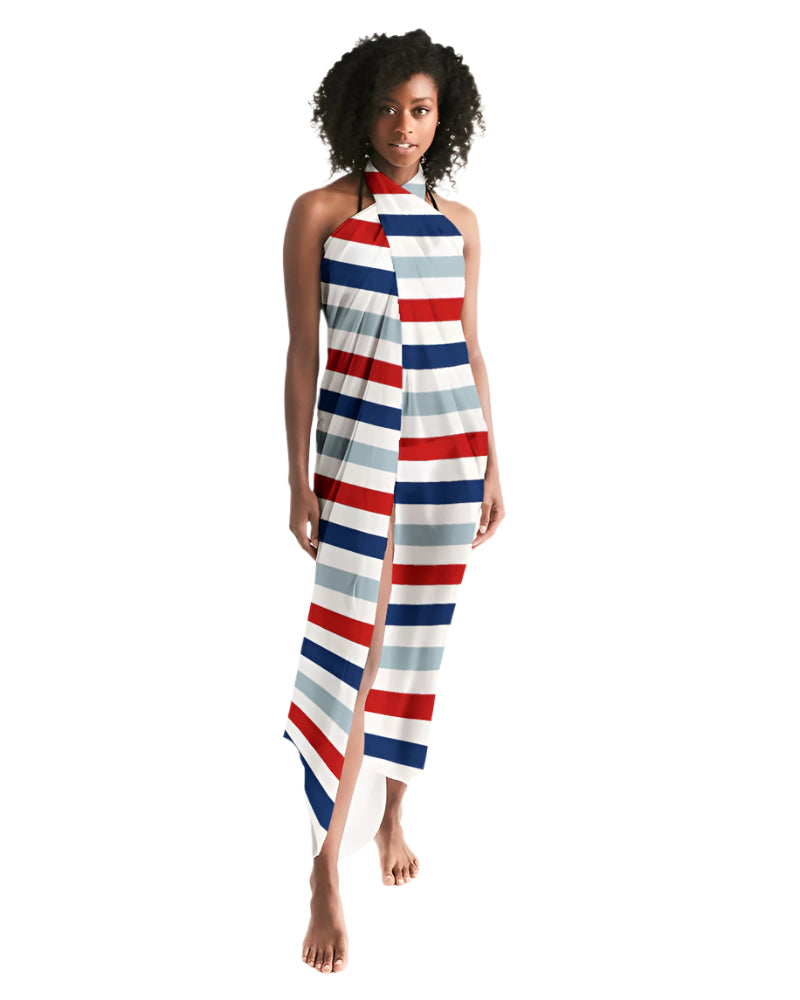 Red White and Blue Sarong 