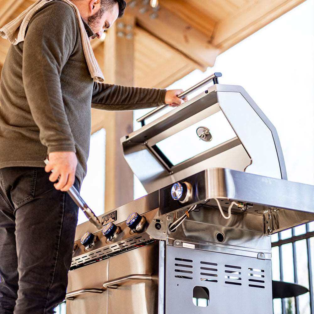 Monument Grill Stainless Natural/Propane Gas Grill