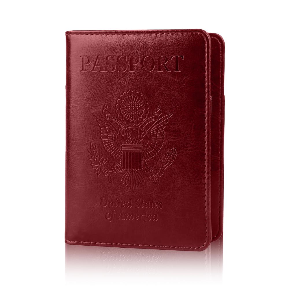 Waterproof Passport Case with Vaccine Card Slot