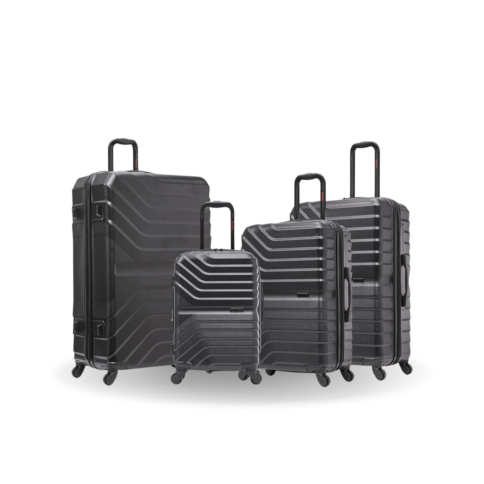 InUSA Luggage Aurum 4 Piece Set 20"/24"/28"/32" Spinner Suitcase Collection