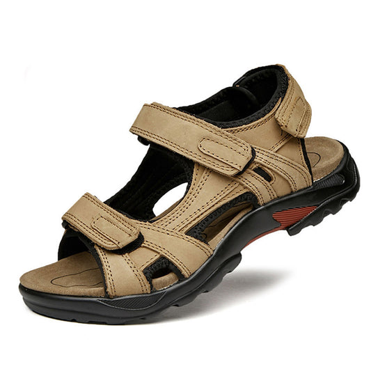 Outdoor Beach Leather Roman Sandals - Sun of the Beach Boutique