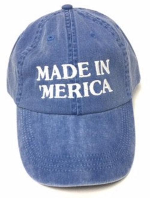 Made in Merica Vintage Washed Baseball Cap