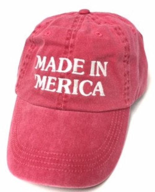 Made in Merica Vintage Washed Baseball Cap