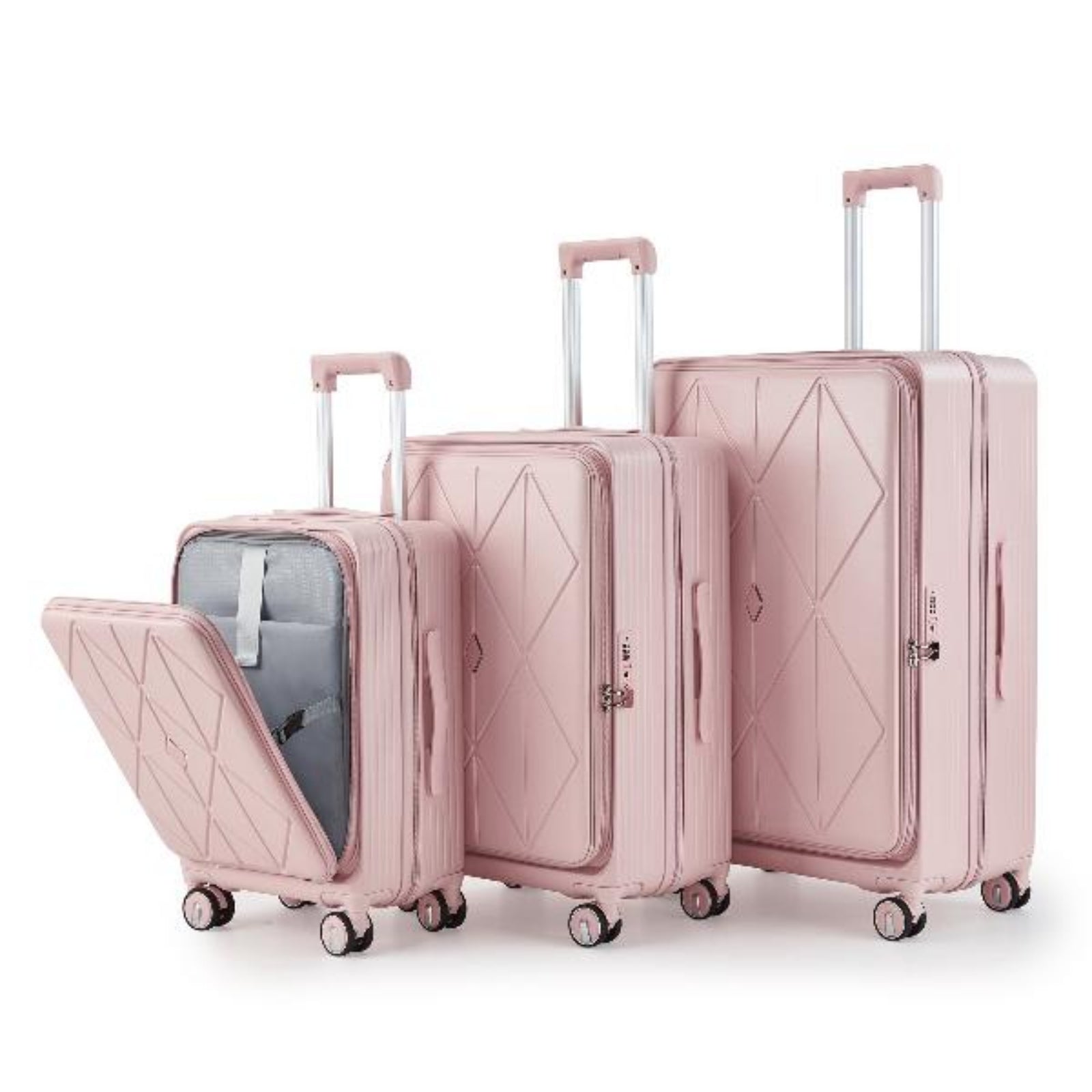 Luggage Sets 3 Piece(20/24/28), Expandable Carry On Luggage with TSA