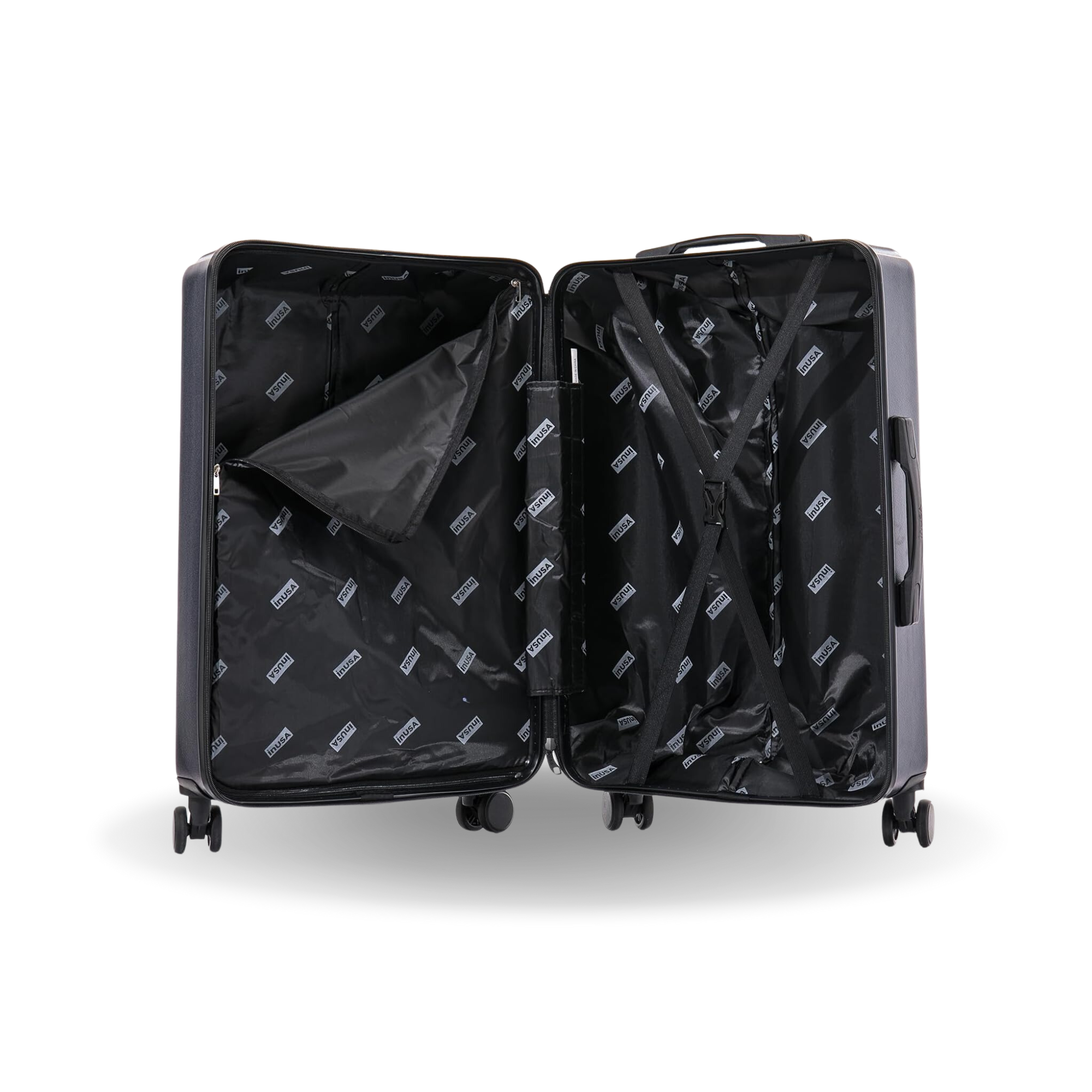 InUSA Luggage Drip 3 Piece Set 20"/24"/28" Spinner Suitcase Collection