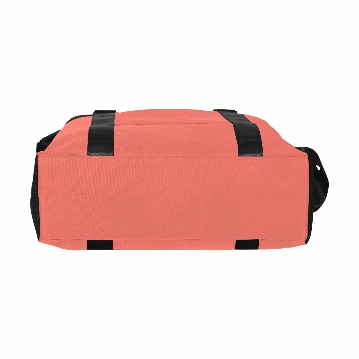 Salmon Red Canvas Carry On