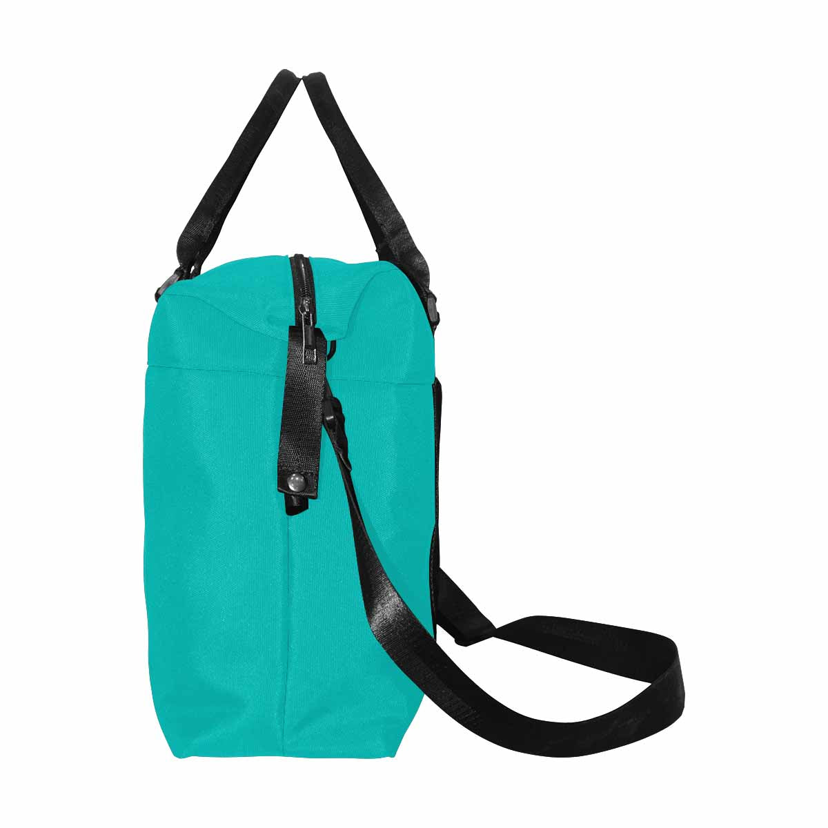 Teal Canvas Carry On