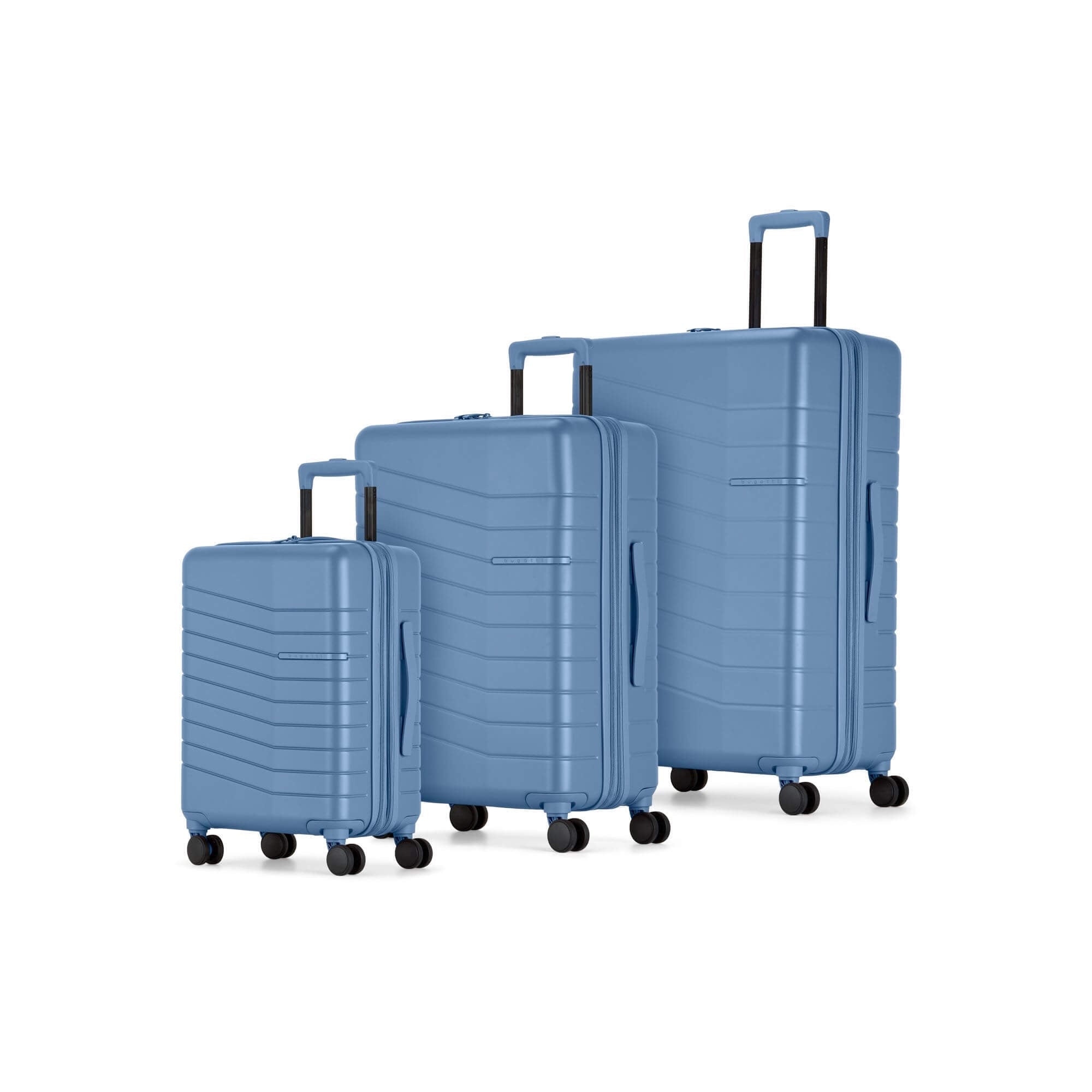 Bugatti Munich 3-Piece Luggage Set - Hard-Shell Spinner Suitcases