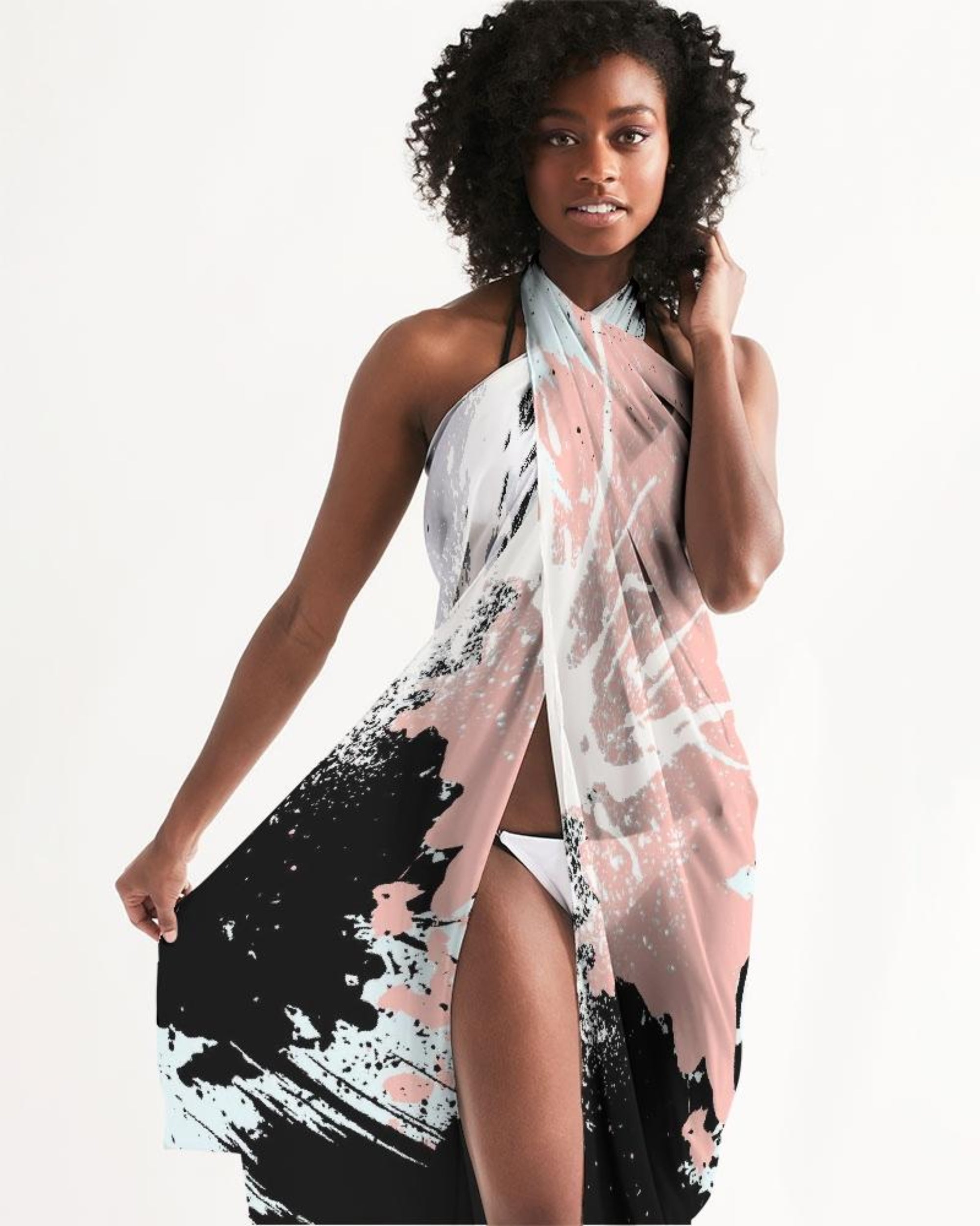 Abstract Print Pastel Sarong