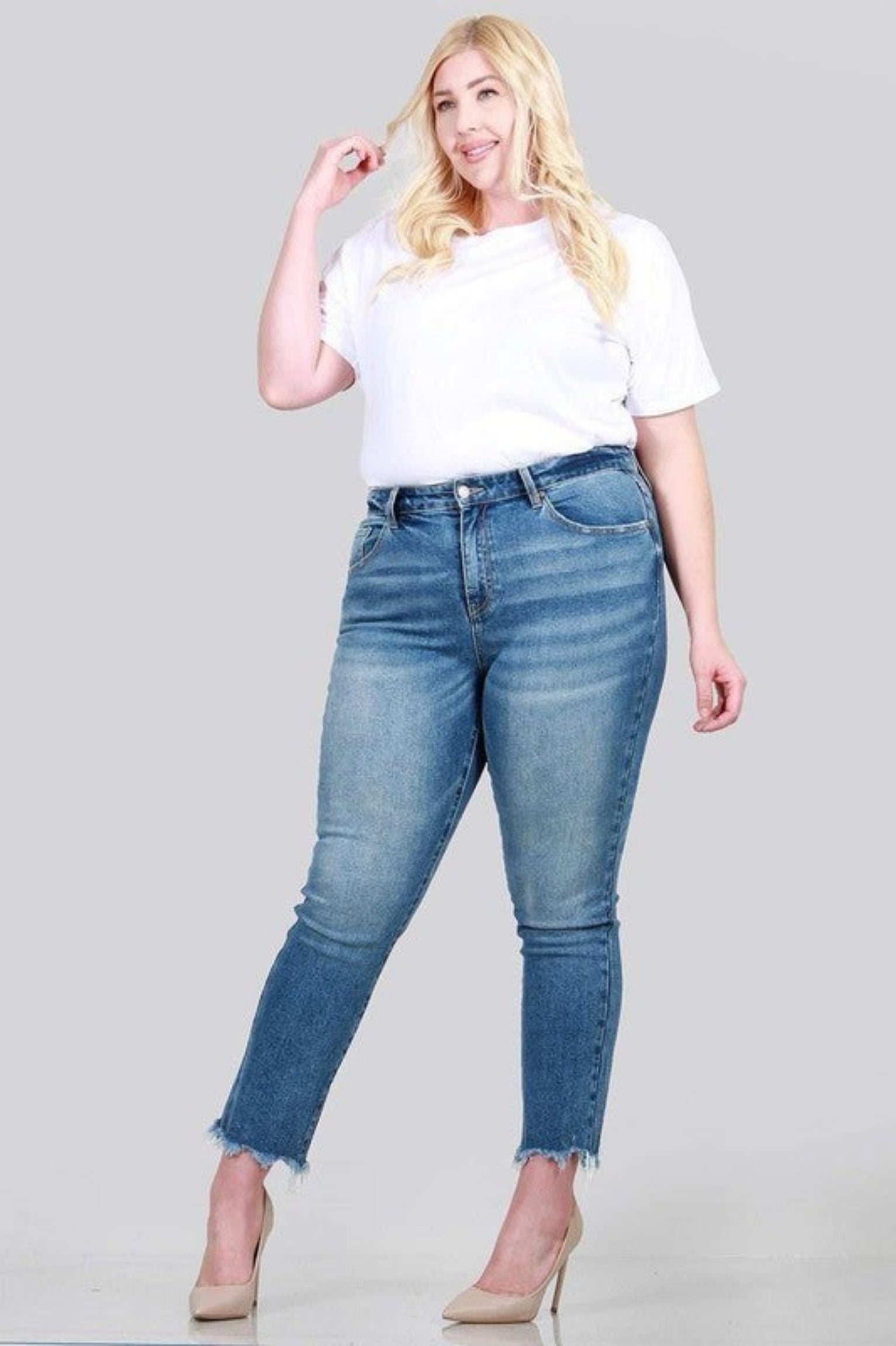 Plus Size Relaxed Skinny