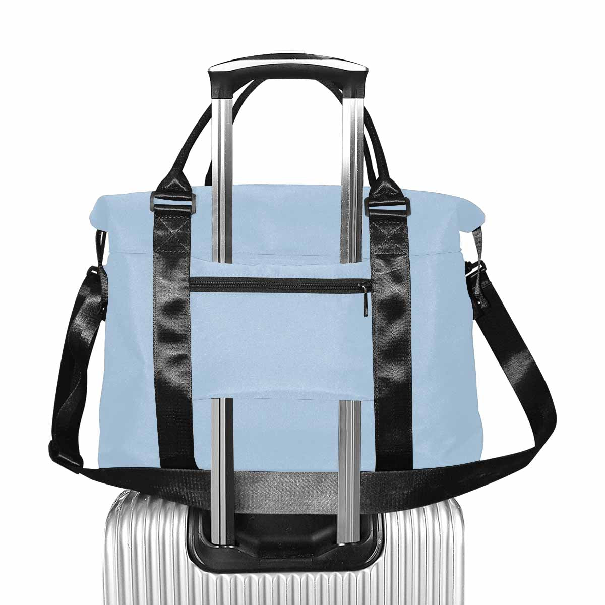Serenity Blue Canvas Carry On