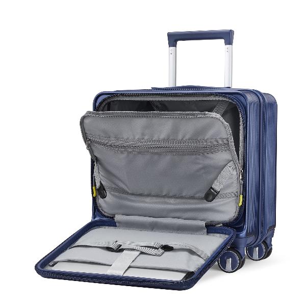 18" Carry On Luggage with Front Open Door &Laptop Interlayer, Hard