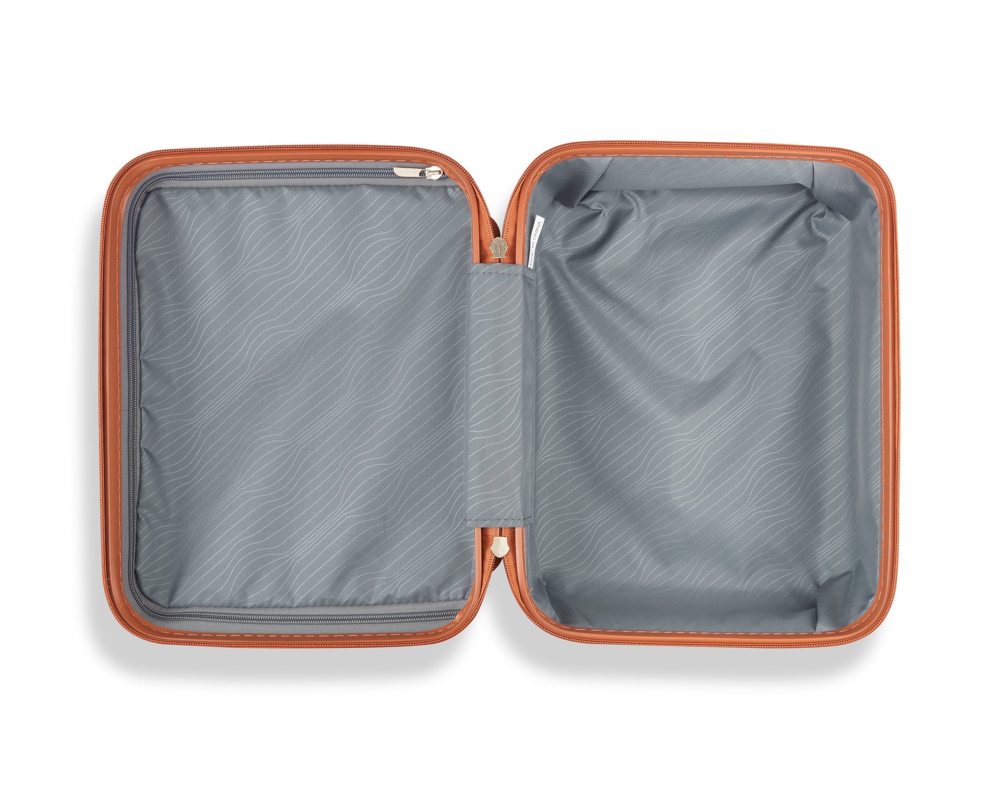 Four Piece Yellow Expandable Lightweight Suitcase with Four Double 360 Degrees Mute Spinner Wheels