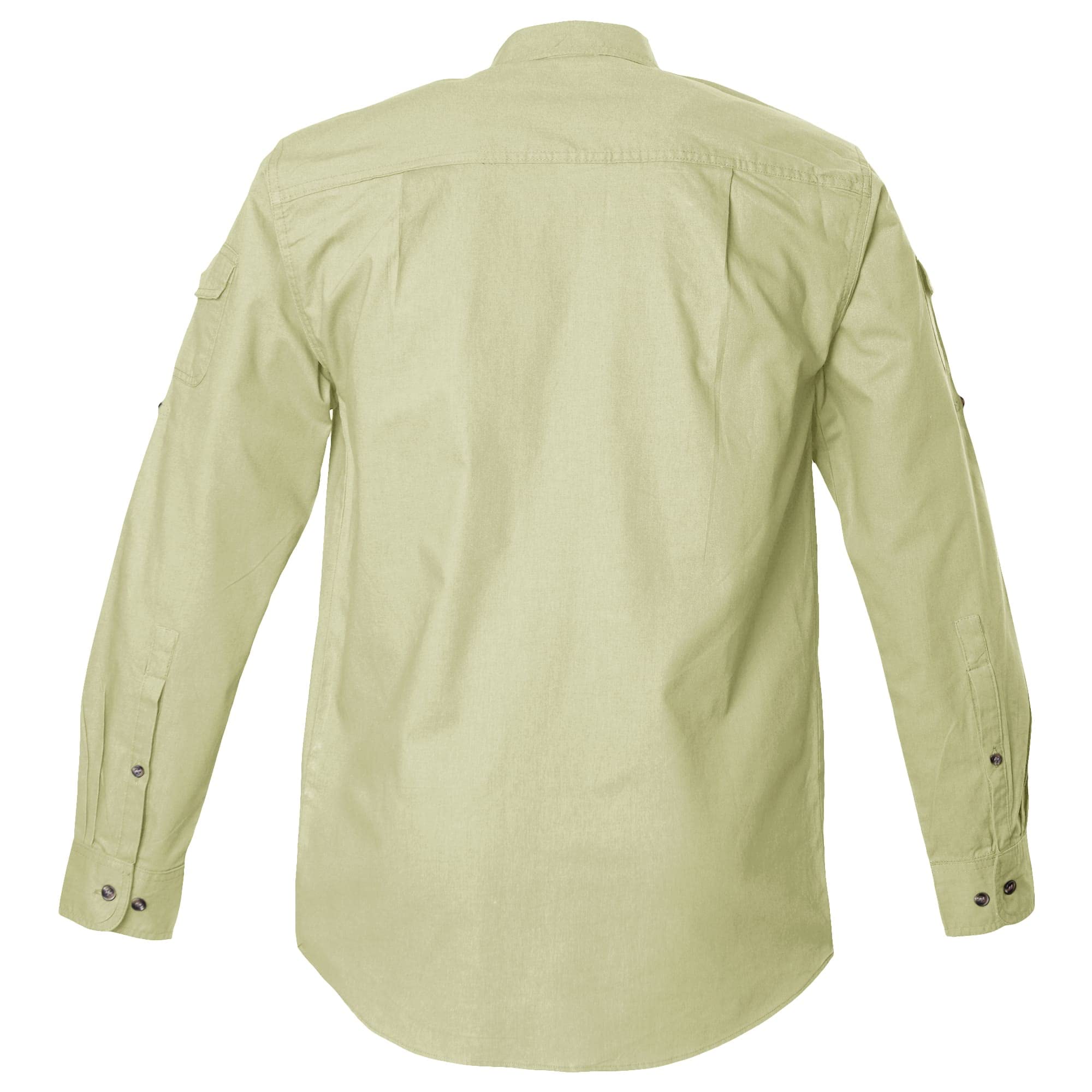 Light green shirt on a white background
