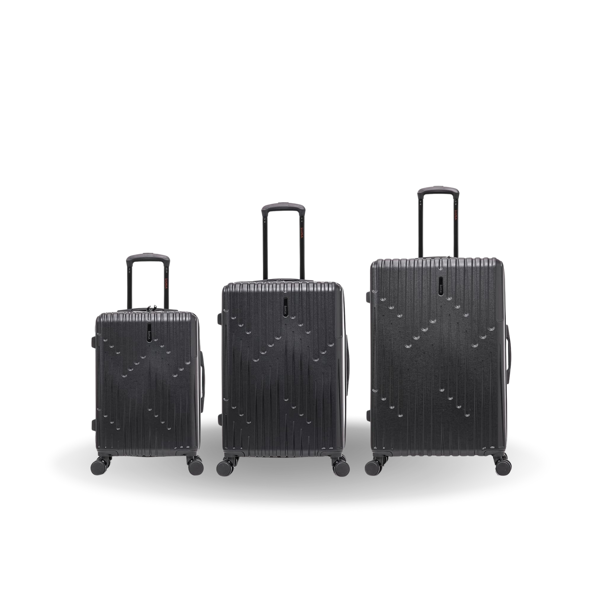 InUSA Luggage Drip 3 Piece Set 20"/24"/28" Spinner Suitcase Collection