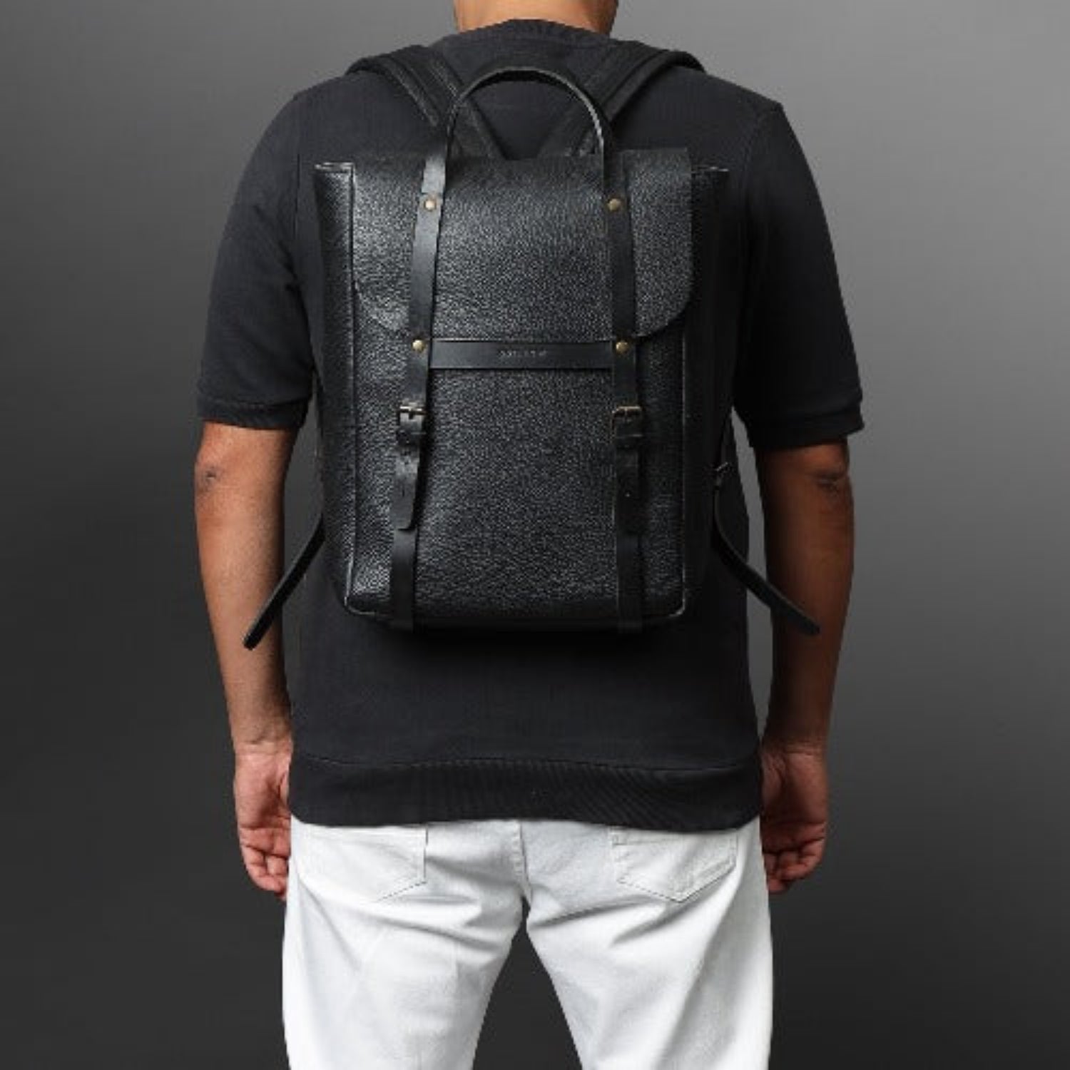 Oslo Leather Backpack