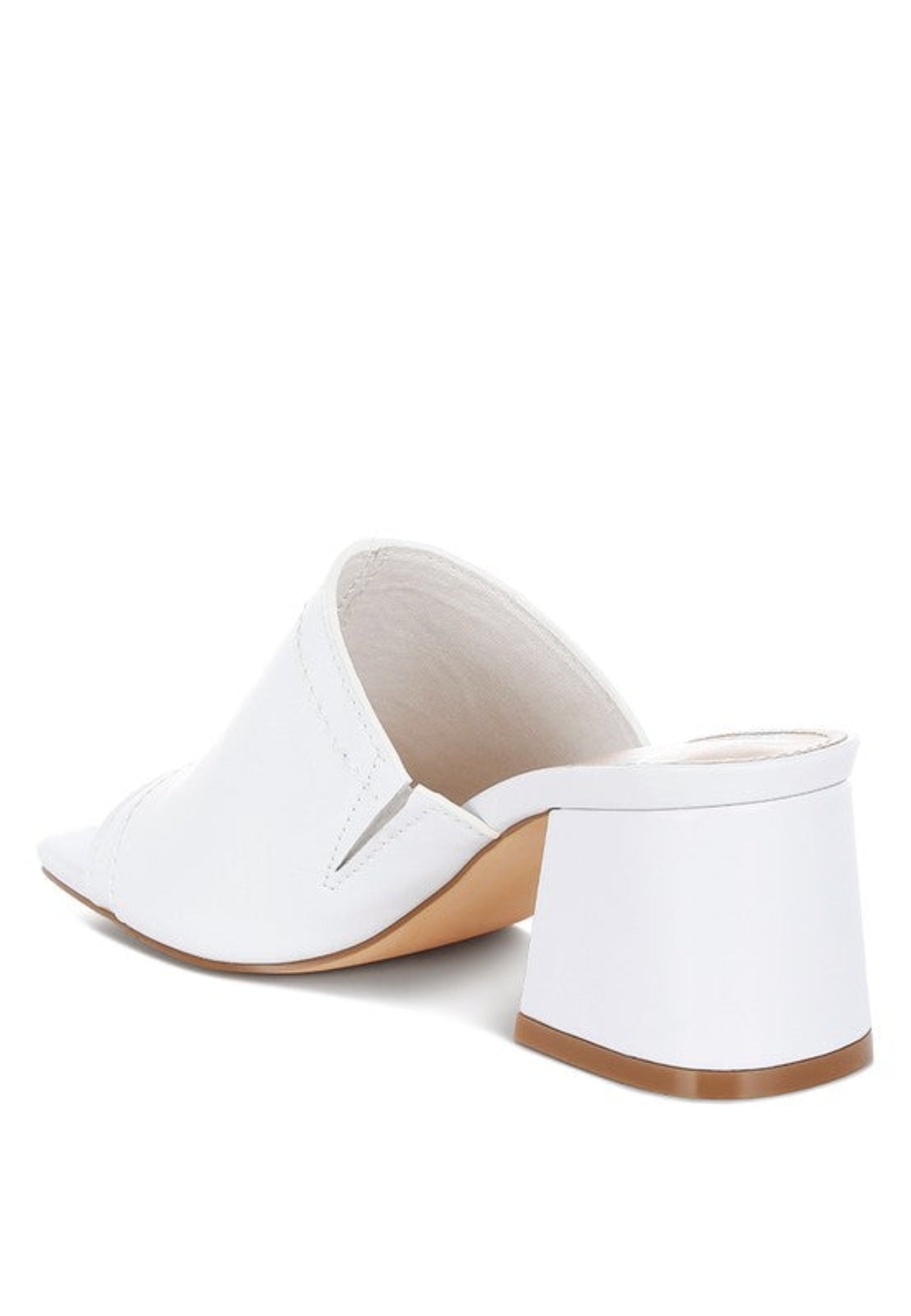 Wuling Slip-On Soft Leather Heels