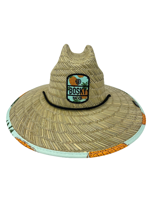 Pineapple Straw Hat