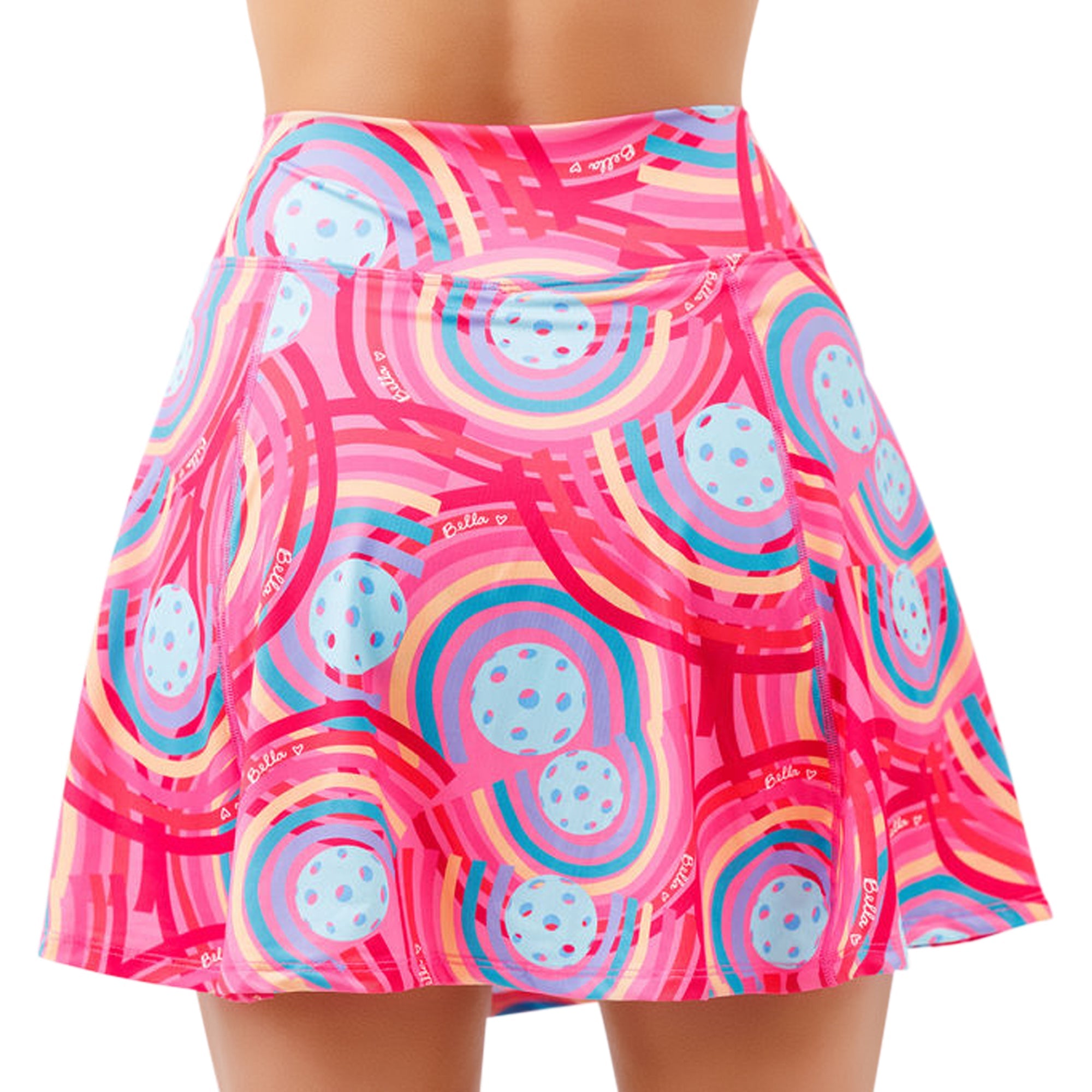 Pickleball Bella Aline Skort Circle