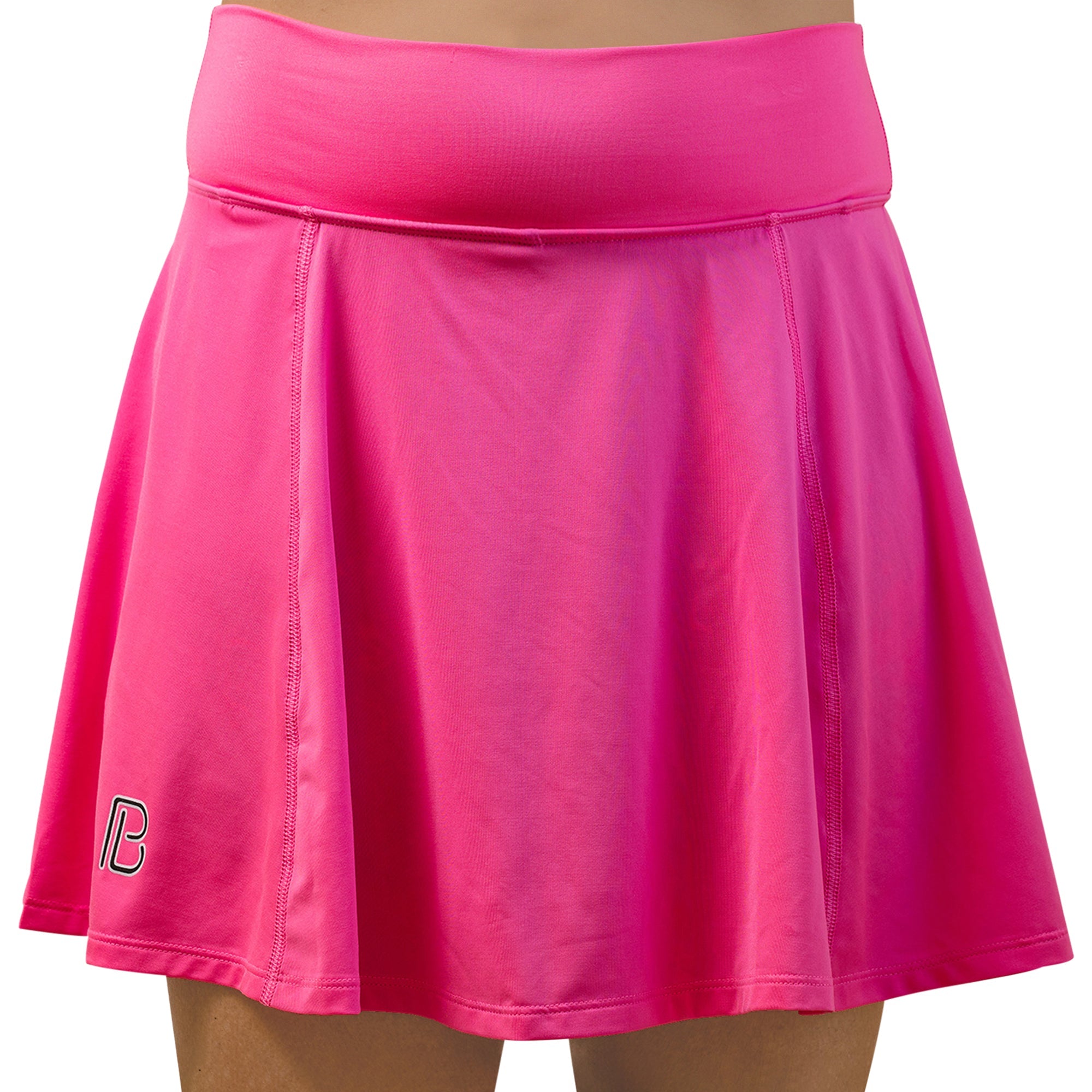 Pickleball Bella Aline Skort Neon Pink with Groovy