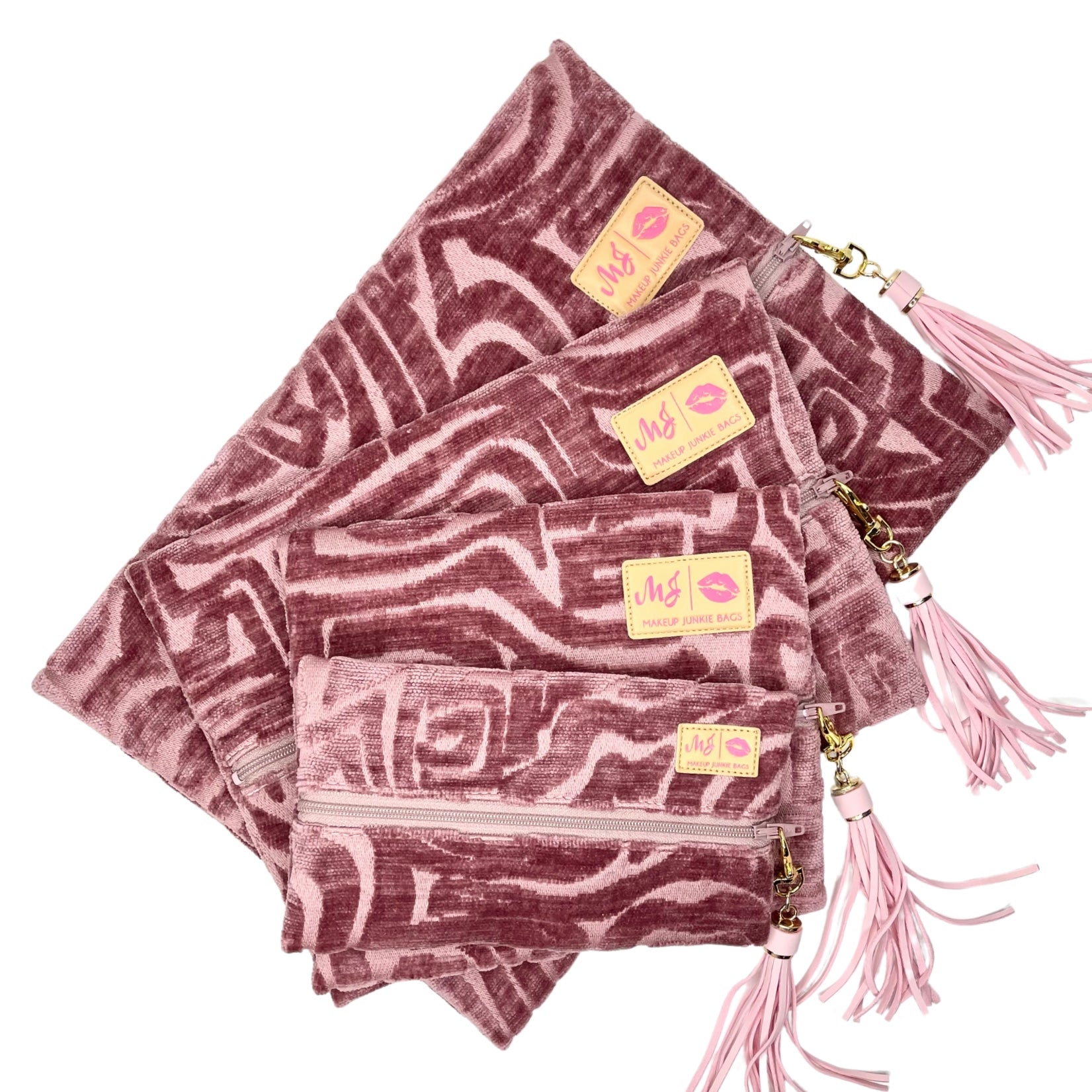 Amaze Mauve Makeup Junkie Bag