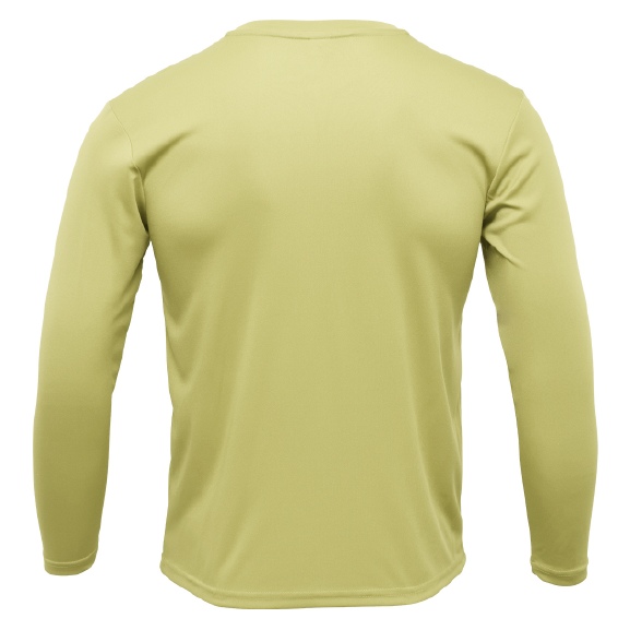 Light green long-sleeve shirt on a white background