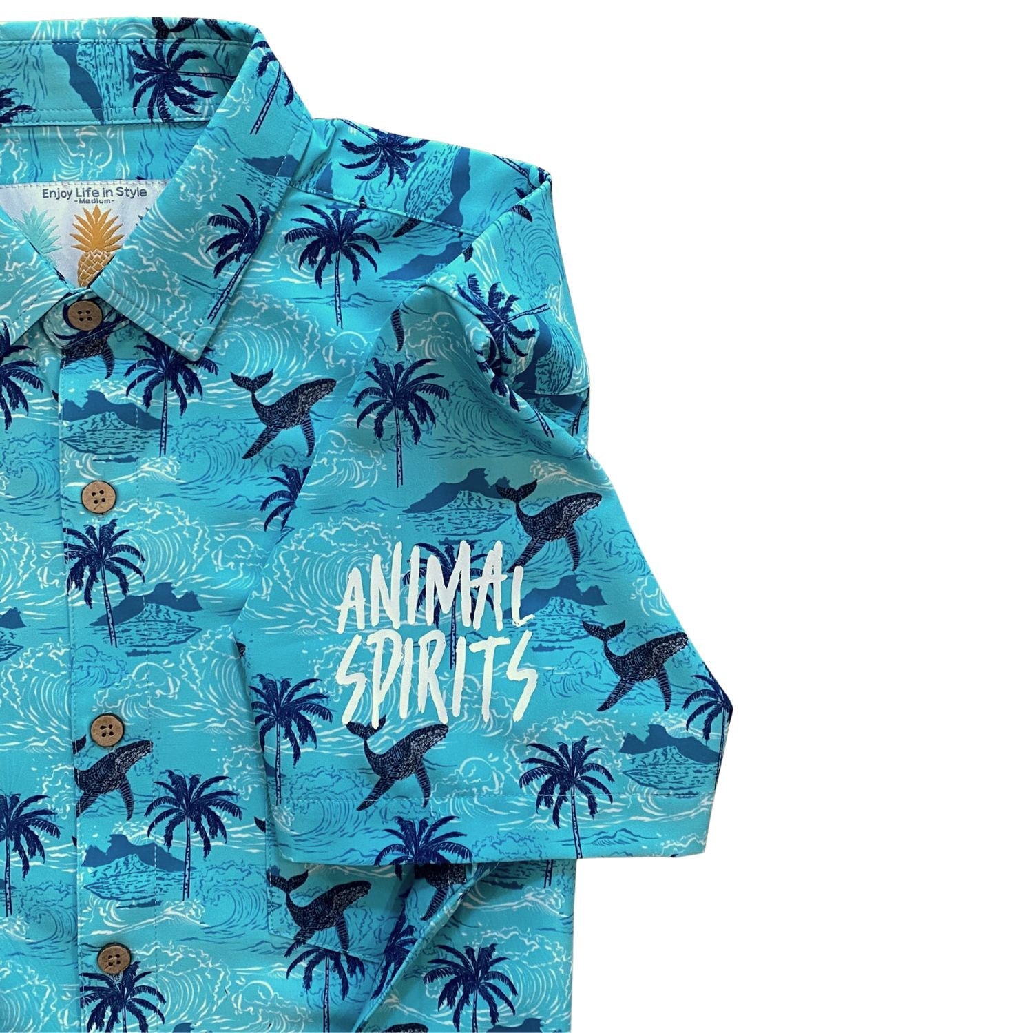 Super Stretch - Animal Spirits Hawaiian Shirt