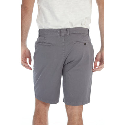 Ash Grey Adan Twill Shorts