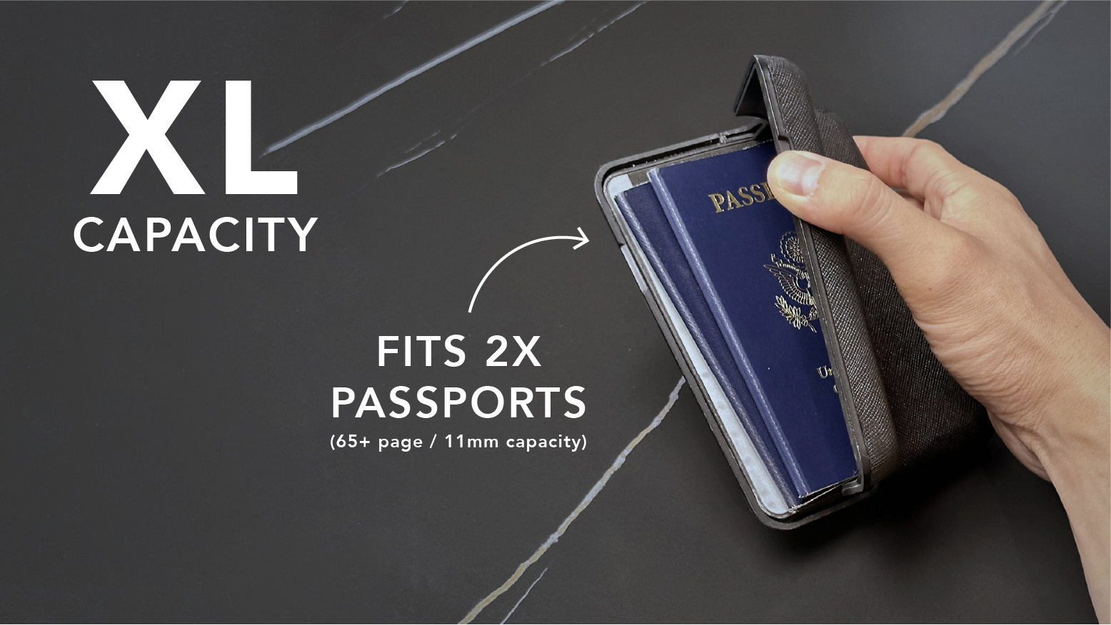 Dash Wallets Passport Shell 2.0 - Ultralite Travel Wallet
