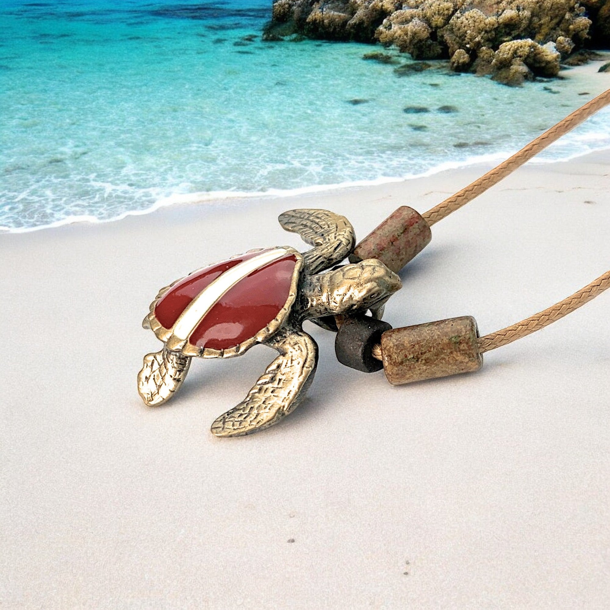 Dive Turtle Necklace for Men and Women
