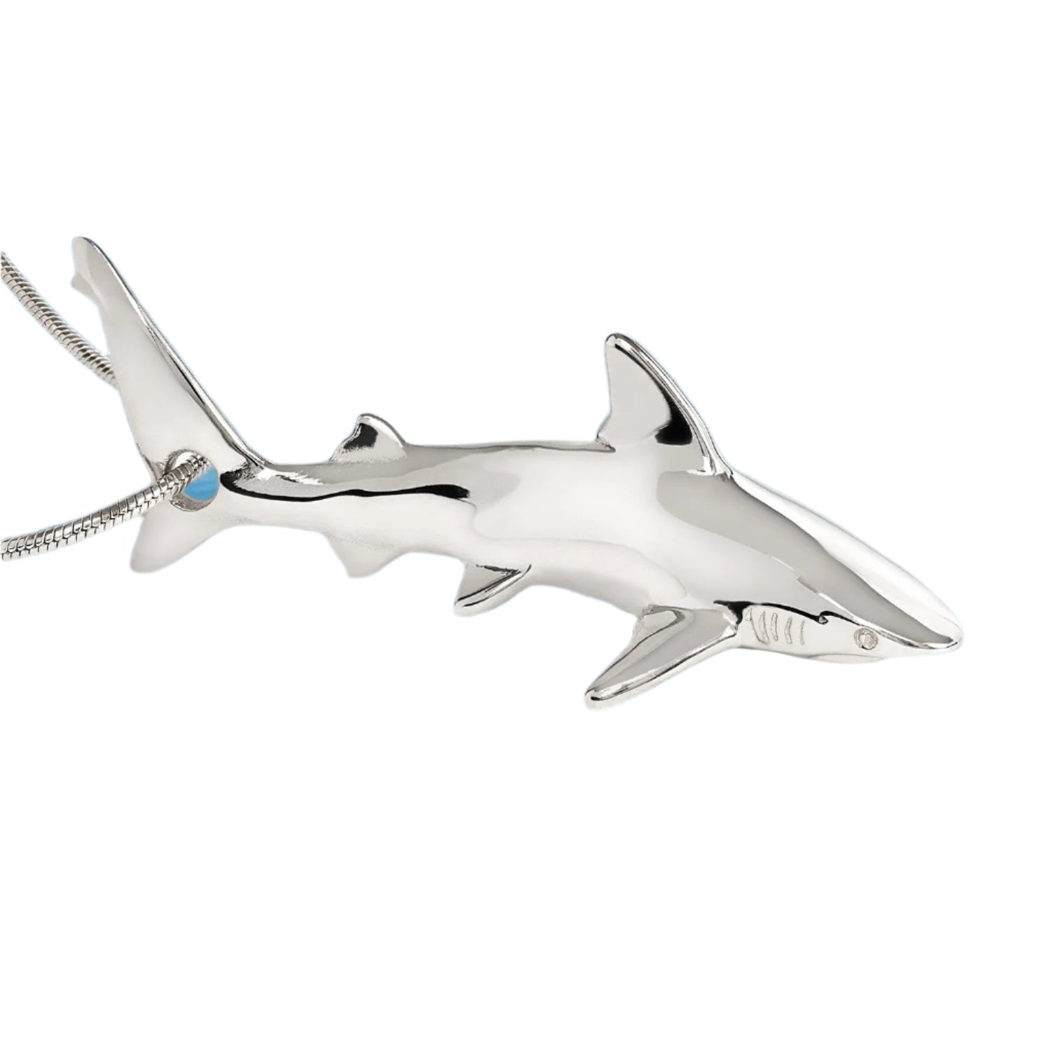 Shark Necklace for Women Sterling Silver