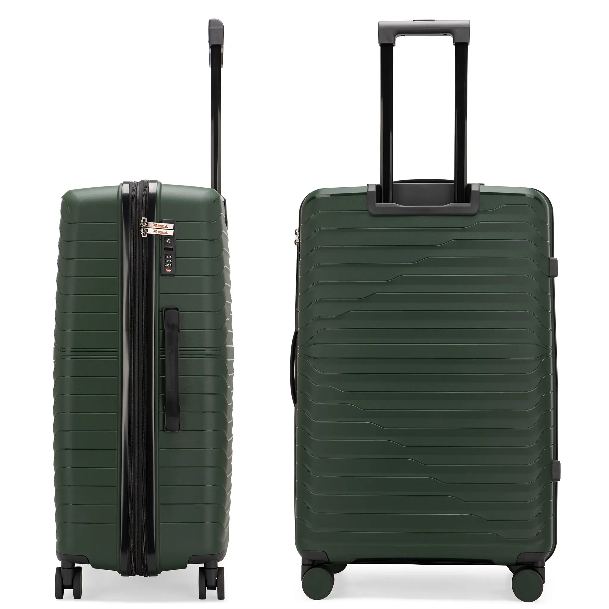 Excavator Three Piece Expandable Tough Luggage Set