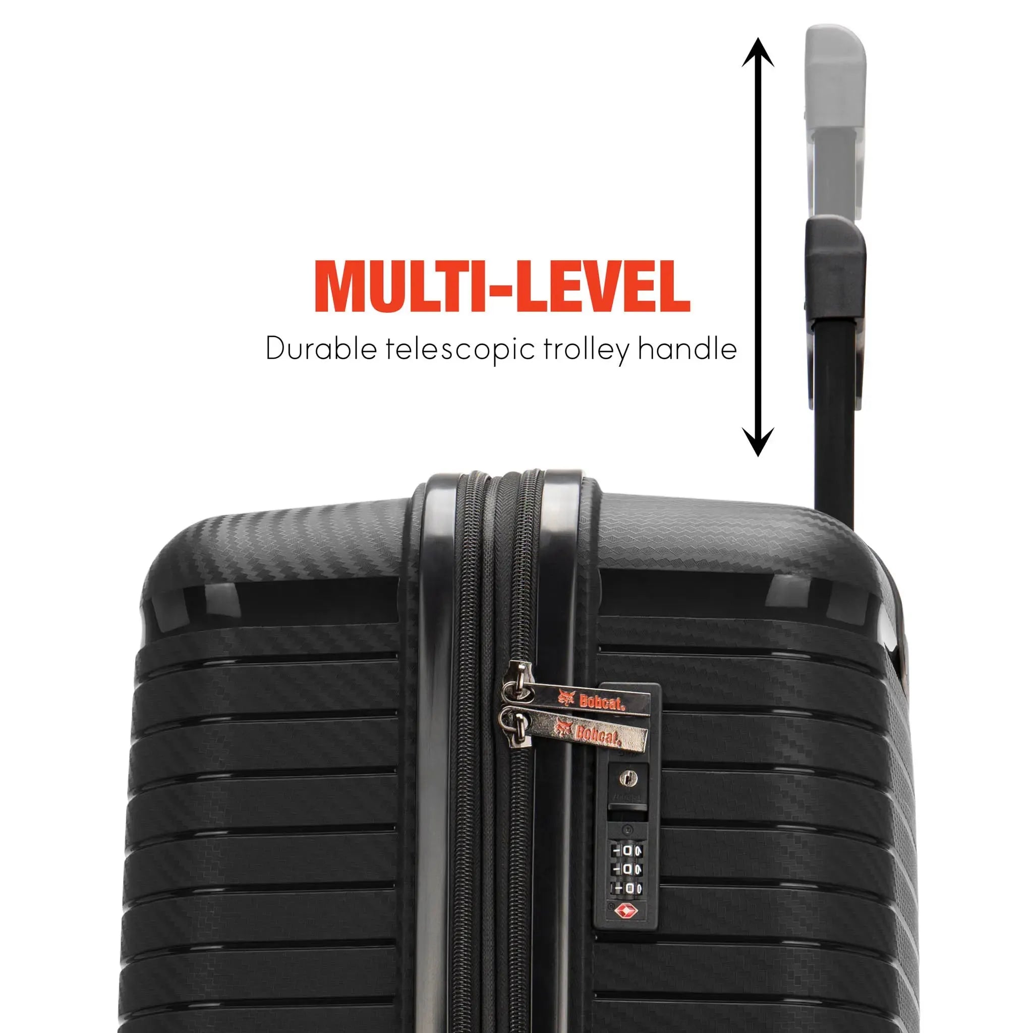 Trencher Three Piece Expandable Tough Luggage Set