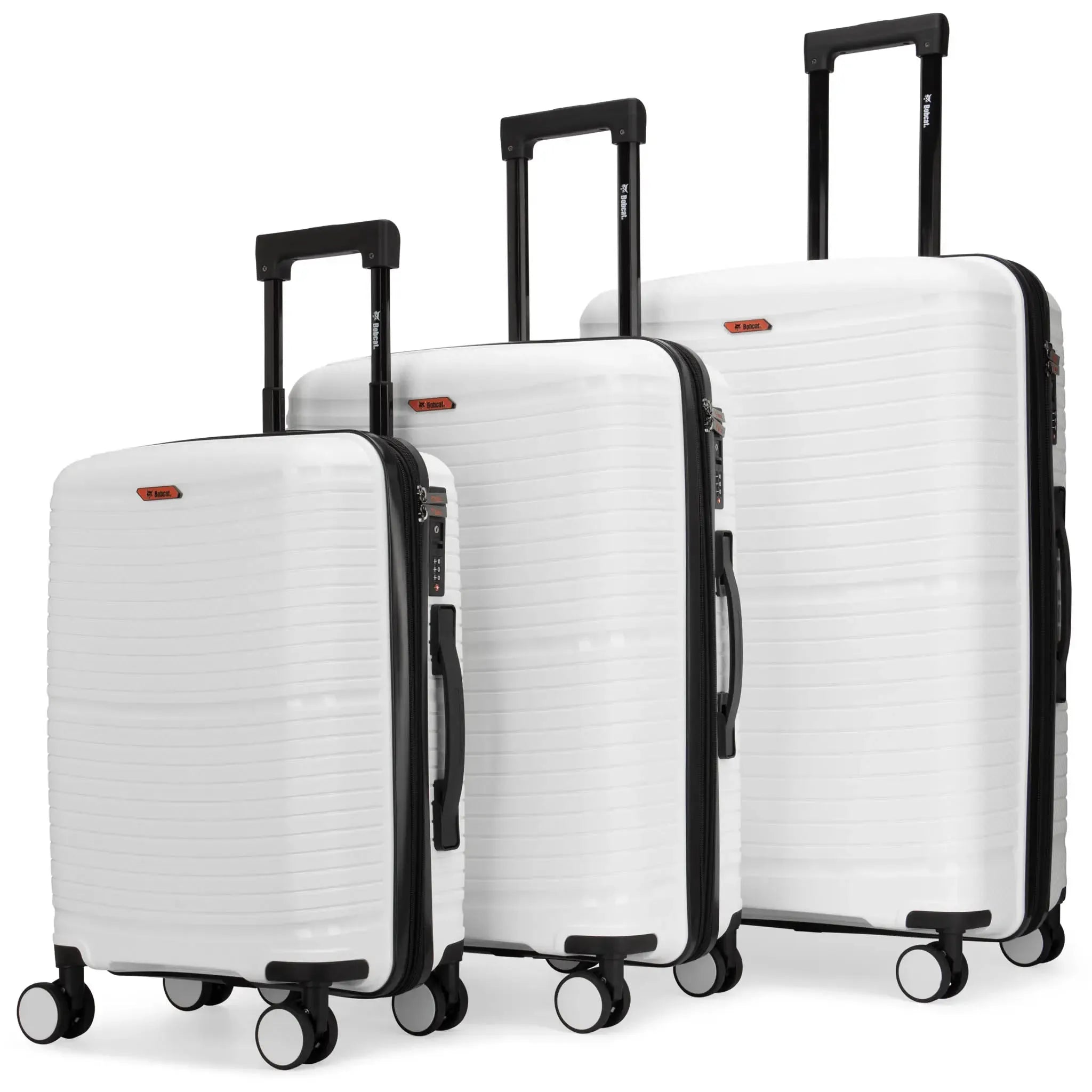 Trencher Three Piece Expandable Tough Luggage Set