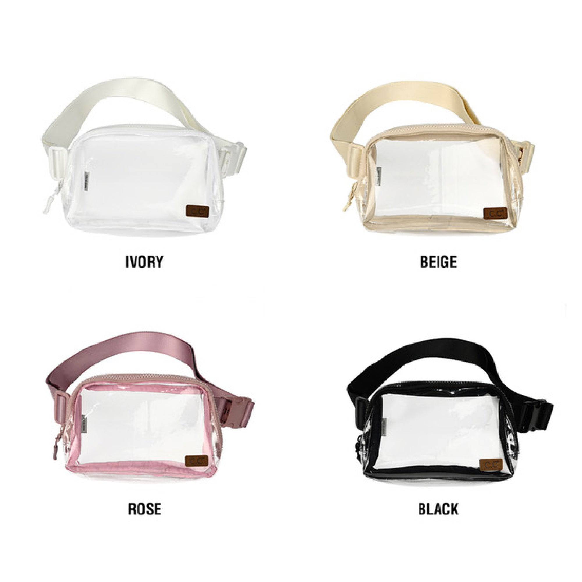 CC Clear Coliseum Belt Bag Fanny Pack