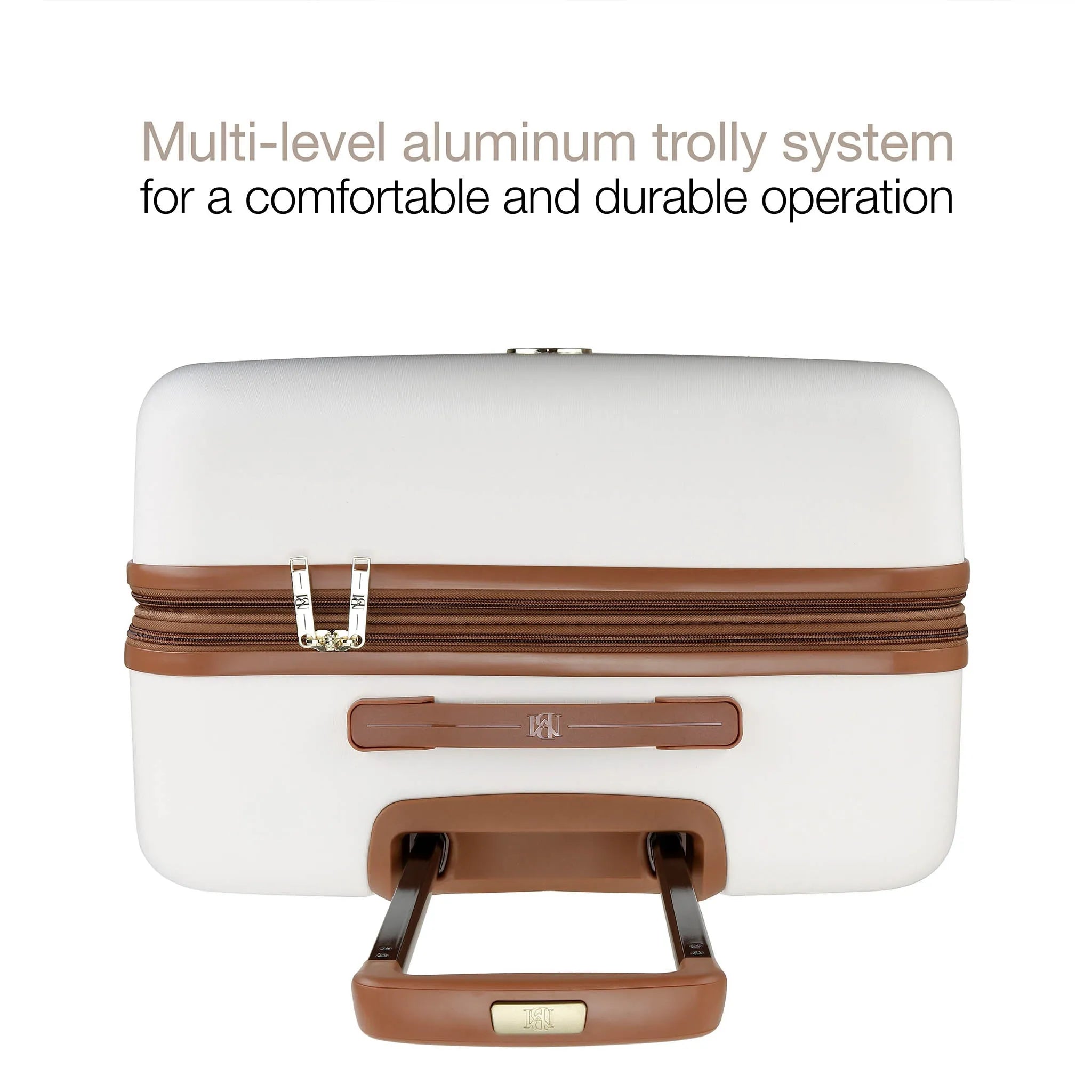 Grace Three Piece Expandable Retro Luggage Set