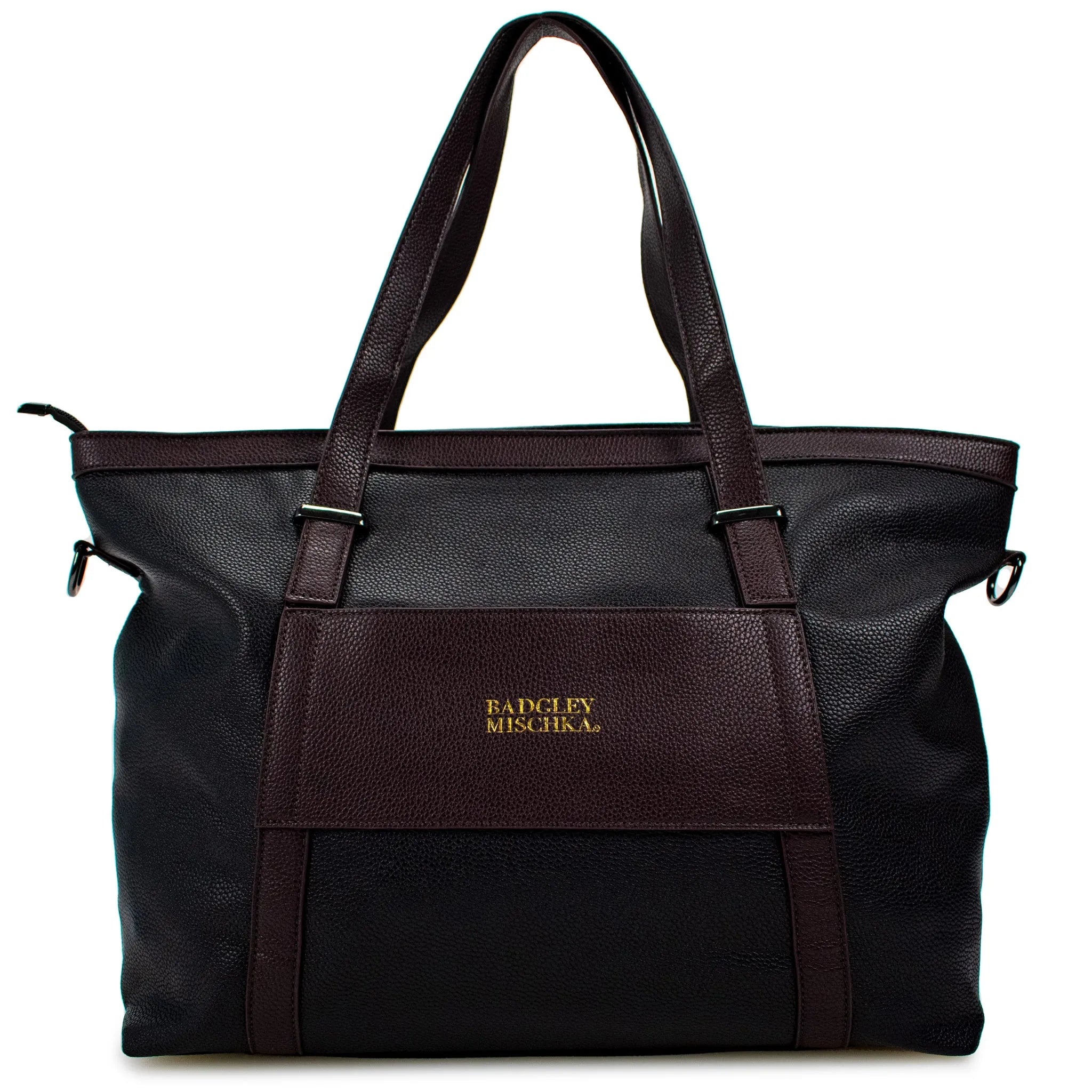 Uncomplicated Nylon Weekender Tote Bag
