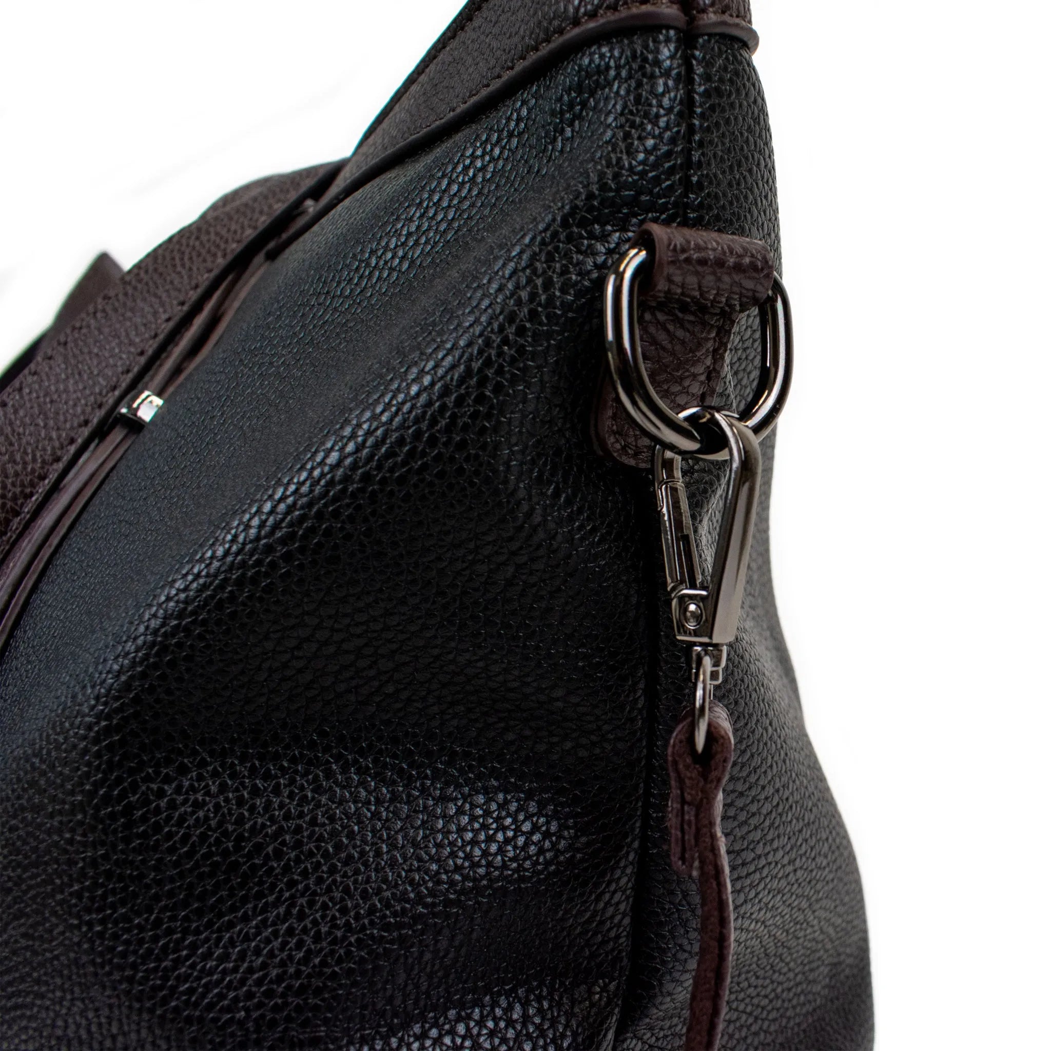 Uncomplicated Nylon Weekender Tote Bag