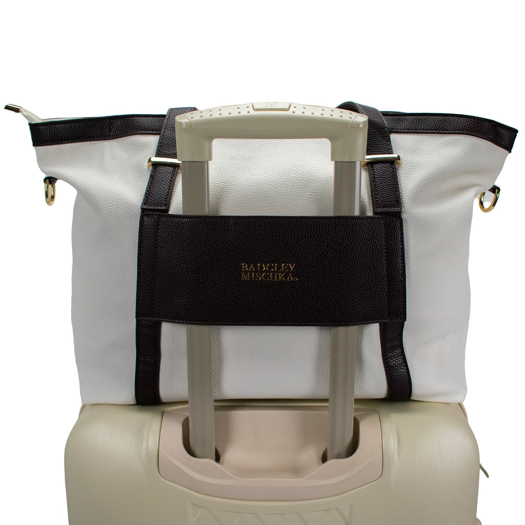 Uncomplicated Nylon Weekender Tote Bag