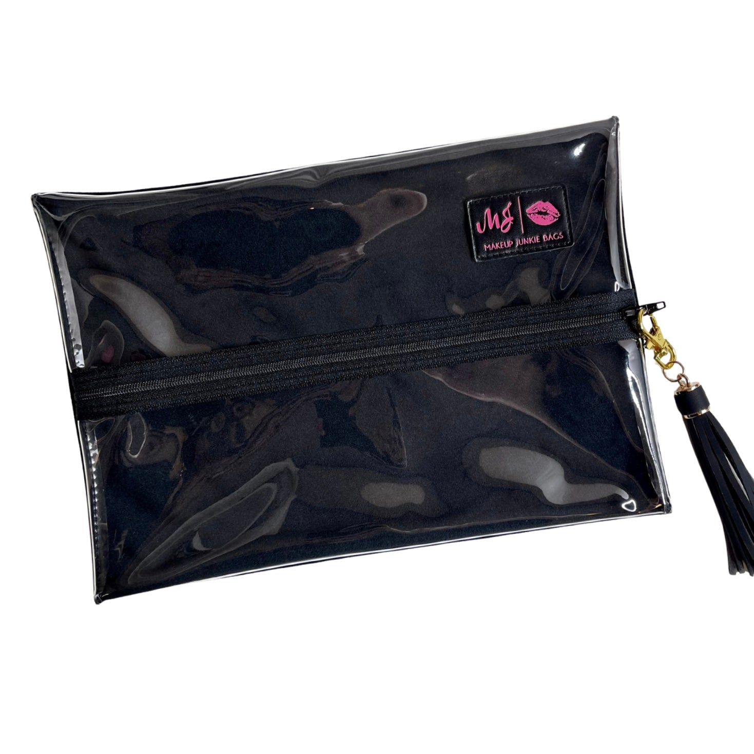 Audrey Hepburn Clear Top Makeup Junkie Bag