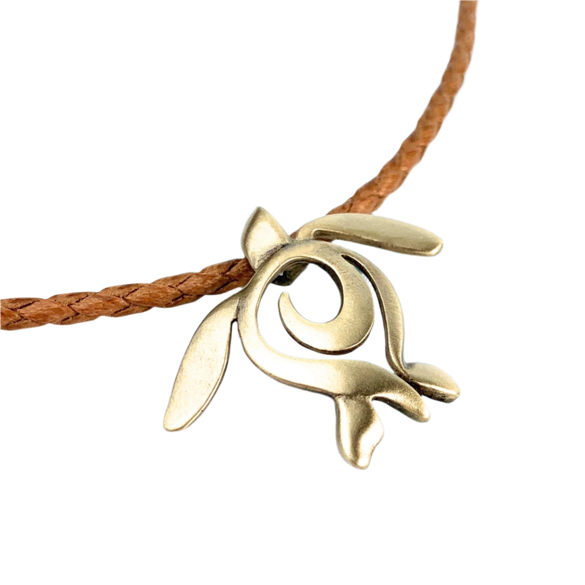 Sea Turtle Necklace Antique Bronze Pendant