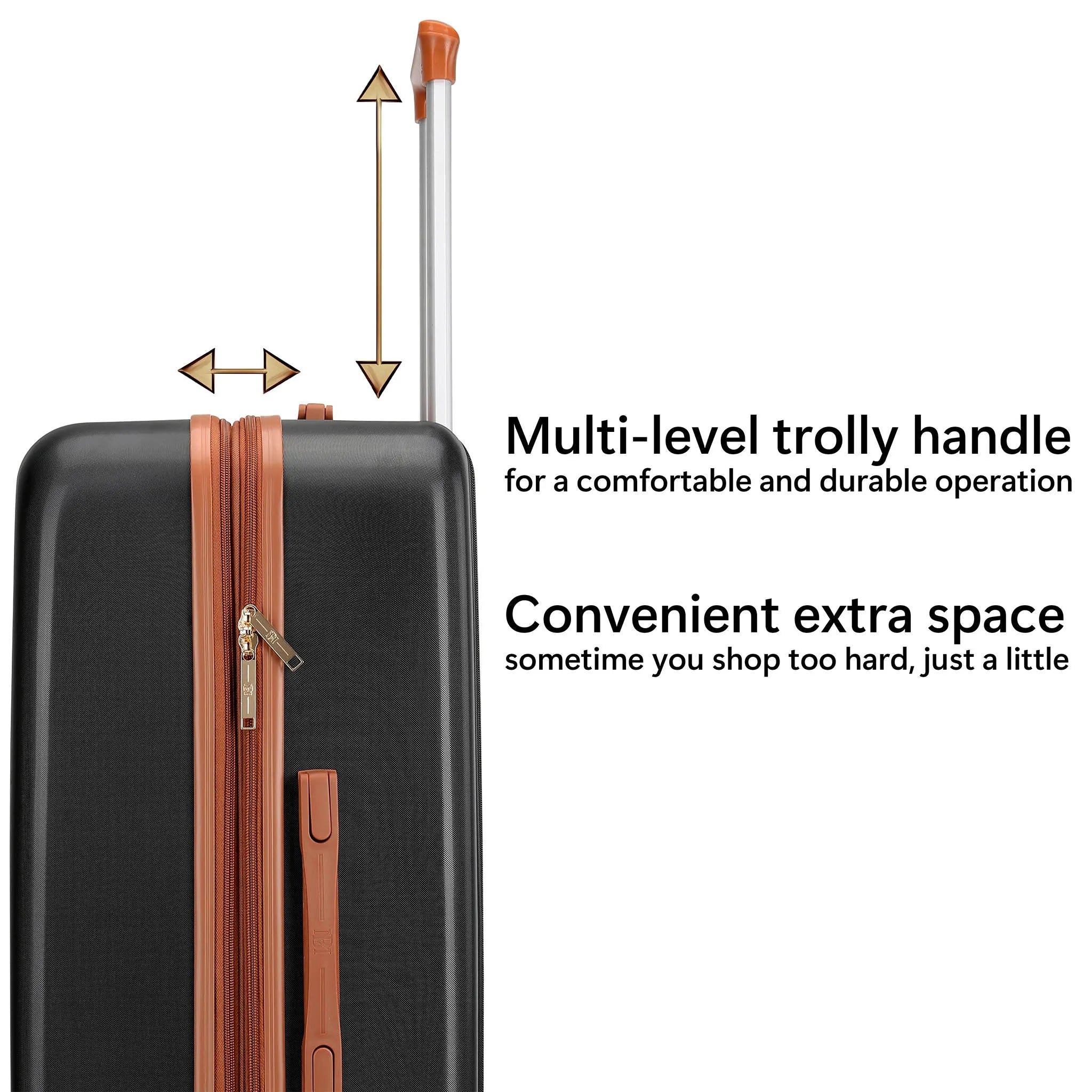Mia Madalyn Classy Luggage Set Bundle