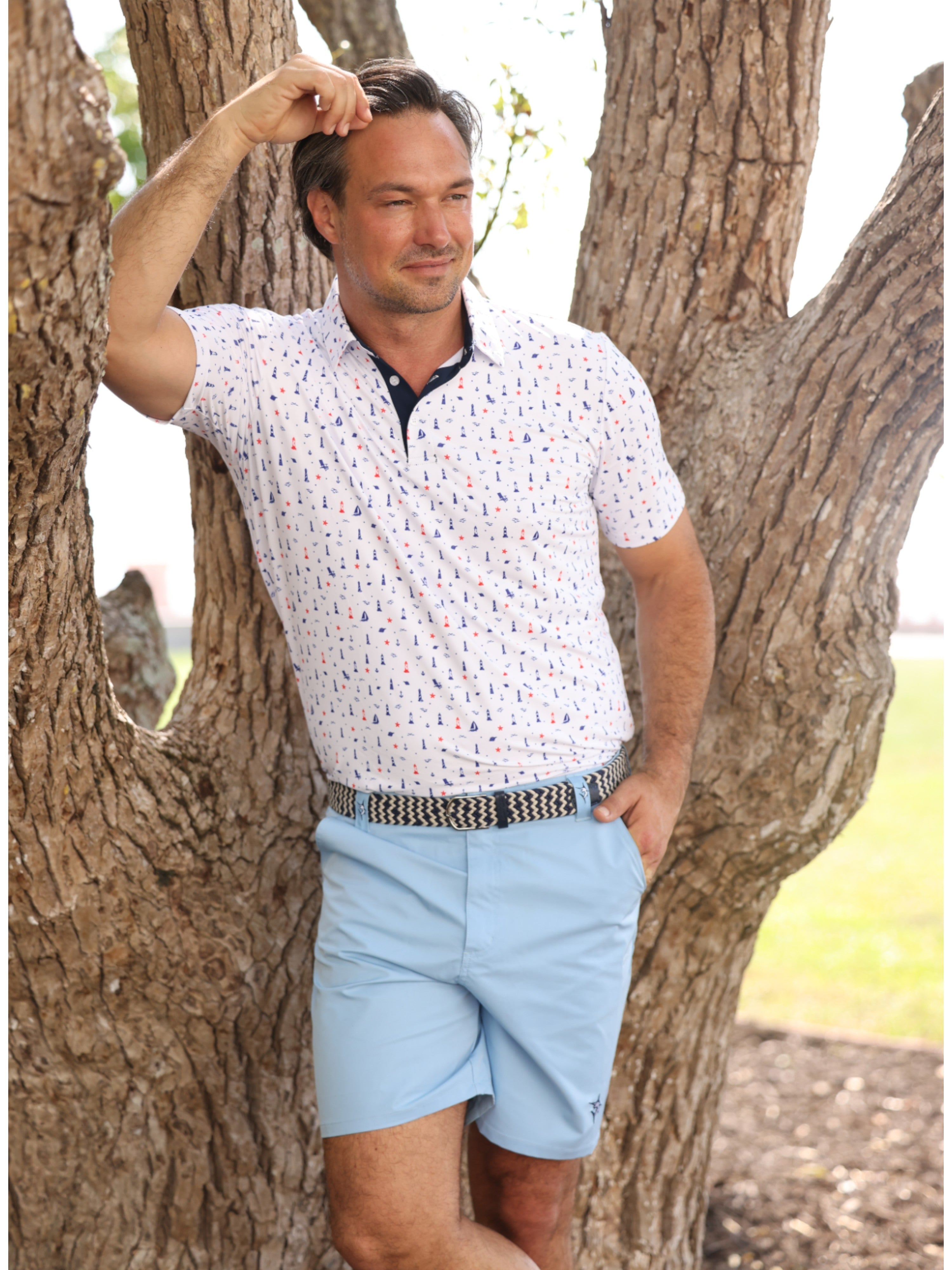 White Water Life Waterline Braided Belt