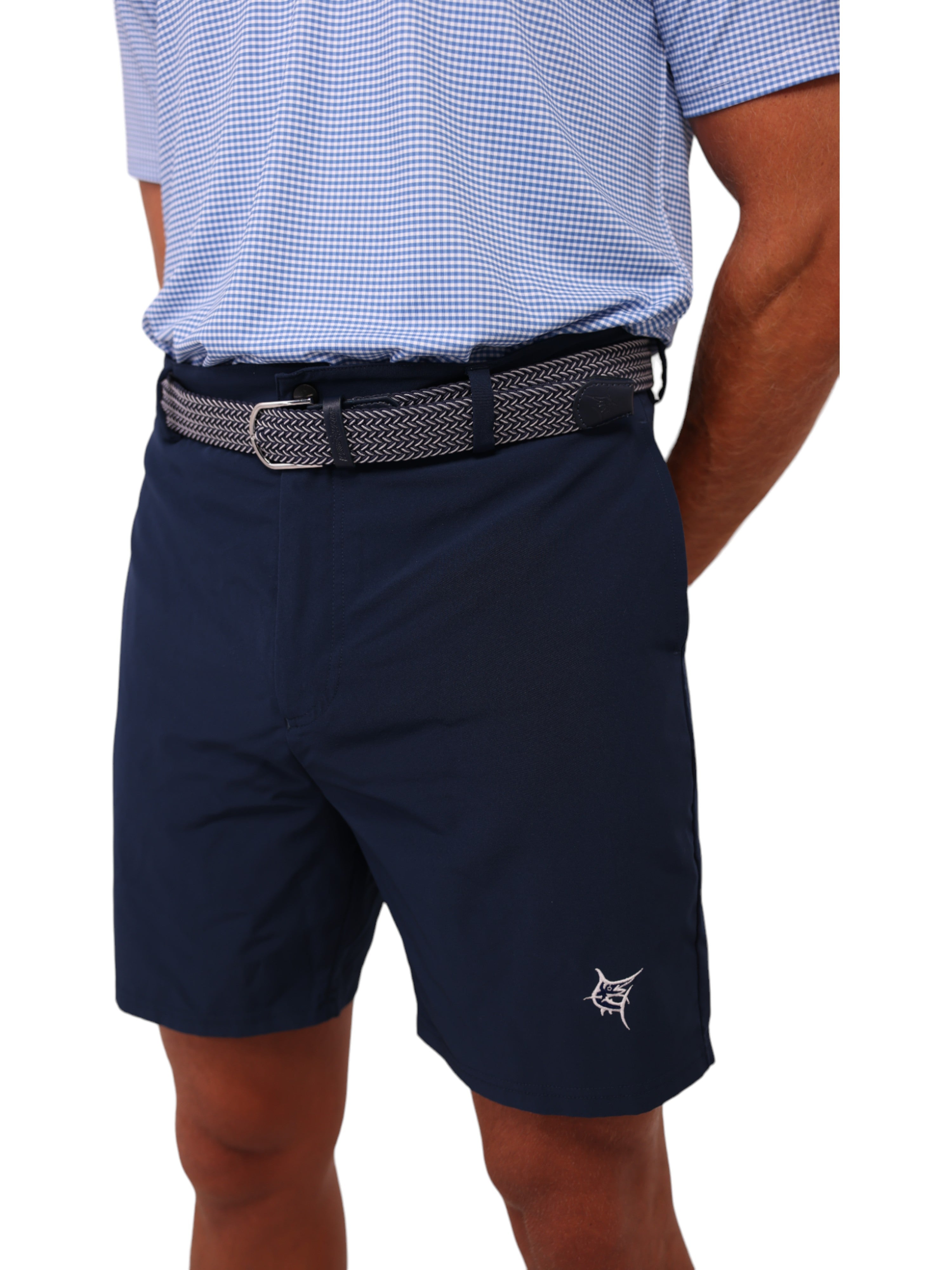 White Water Life Waterline Braided Belt Navy